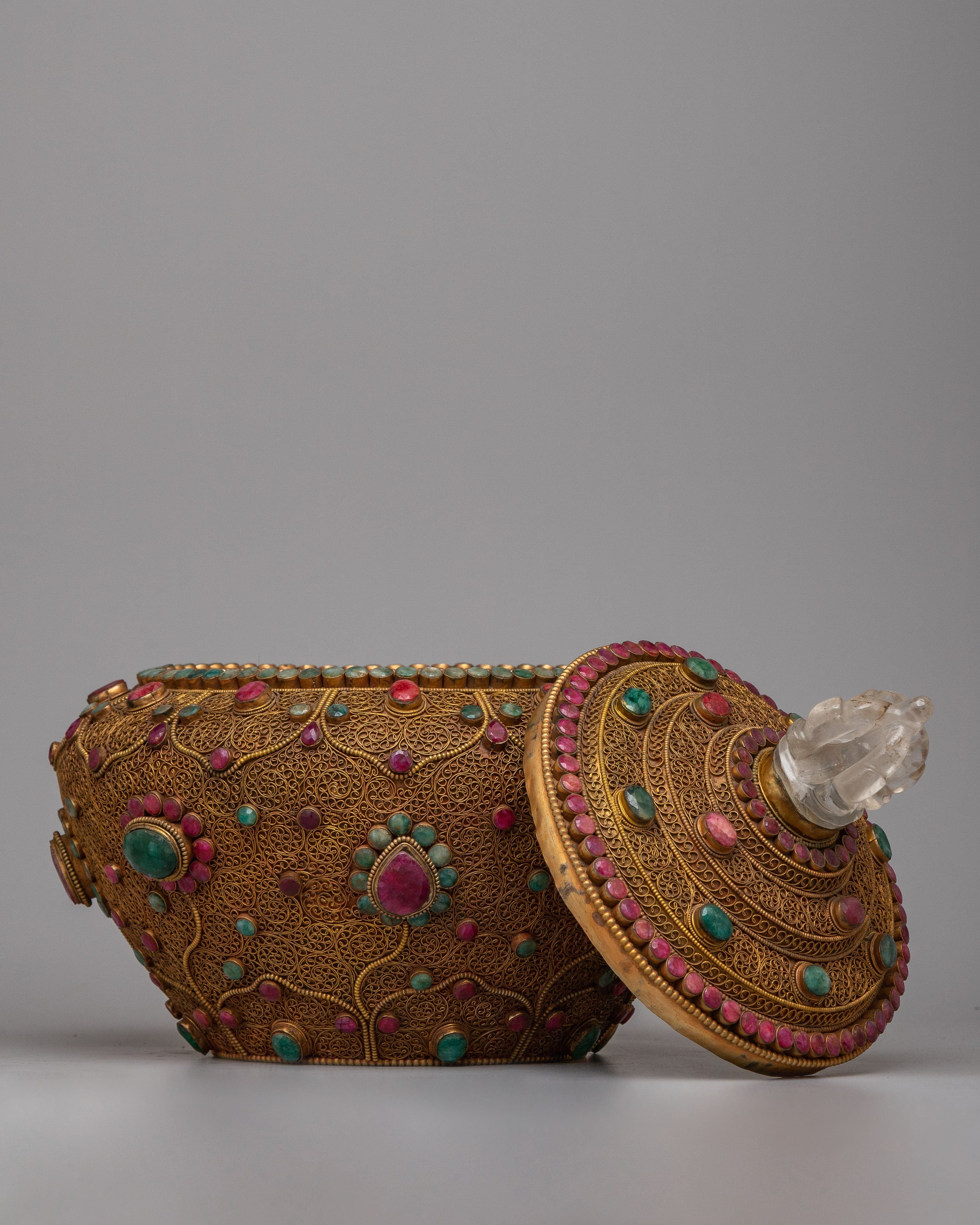 Tibetan Rice Bowl Pot |  Symbolizing Nourishment and Cultural Richness