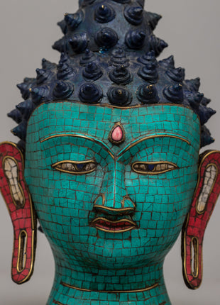 Buddha Head Bust | Symbol of Serenity and Spiritual Wisdom