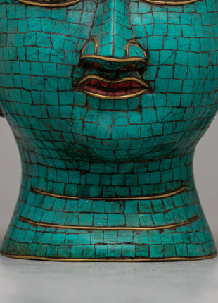 Buddha Head Bust | Symbol of Serenity and Spiritual Wisdom