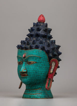 Buddha Head Bust | Symbol of Serenity and Spiritual Wisdom