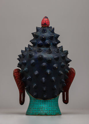 Buddha Head Bust | Symbol of Serenity and Spiritual Wisdom