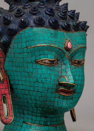 Buddha Head Bust | Symbol of Serenity and Spiritual Wisdom