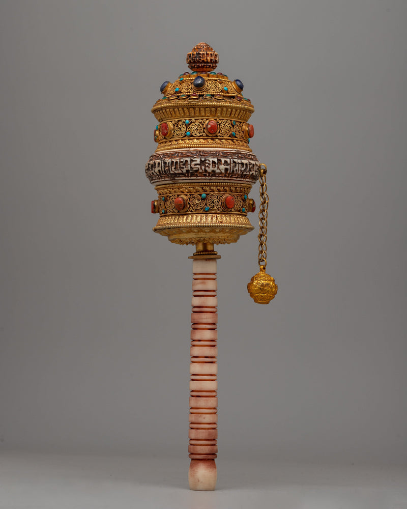 A Prayer Wheel | Harnessing the Power of Mantras and Devotio