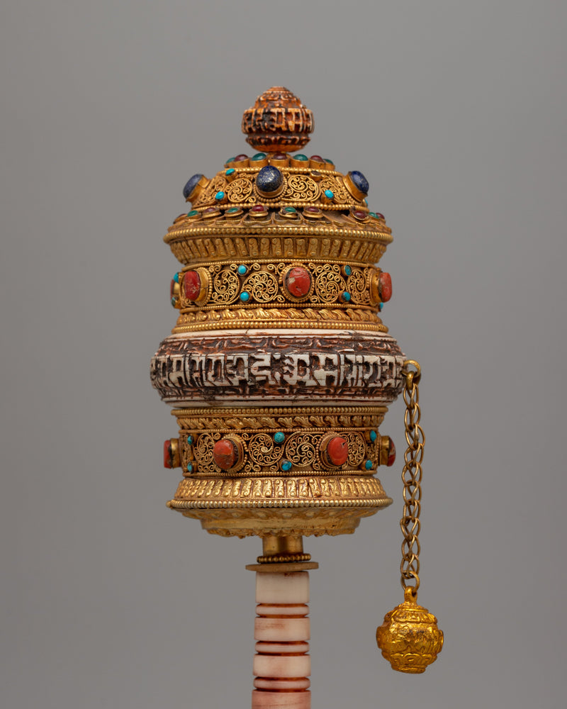 A Prayer Wheel | Harnessing the Power of Mantras and Devotio