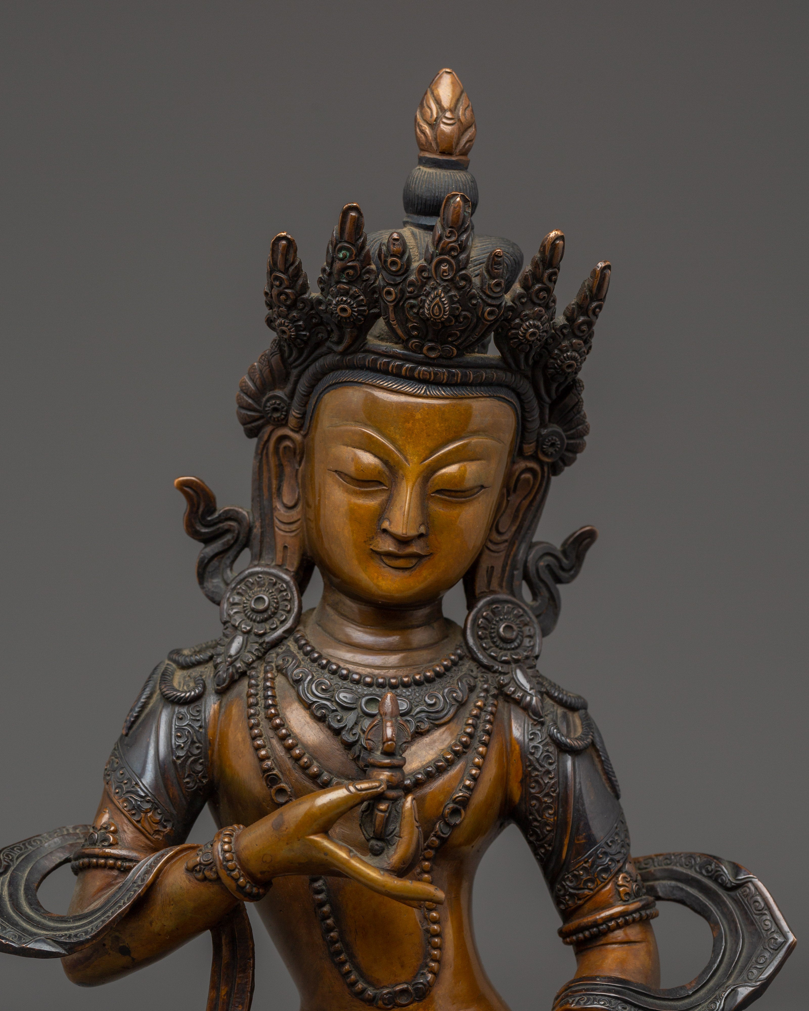 Vajrasattva Buddhist Deity Statue | Tibetan Deity of Purification & Healing