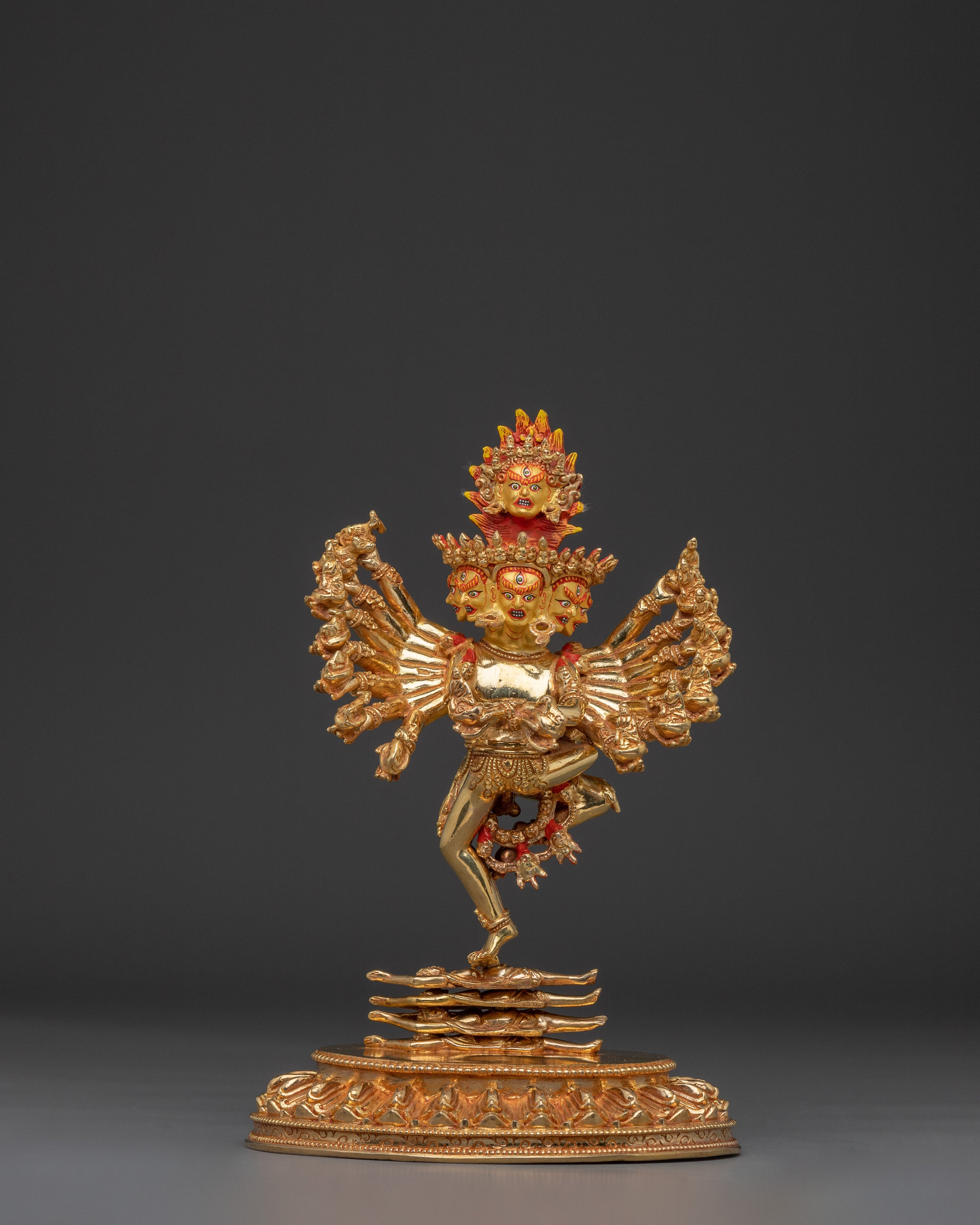 Tantric Hevajra sculpture | Wrathful Deity