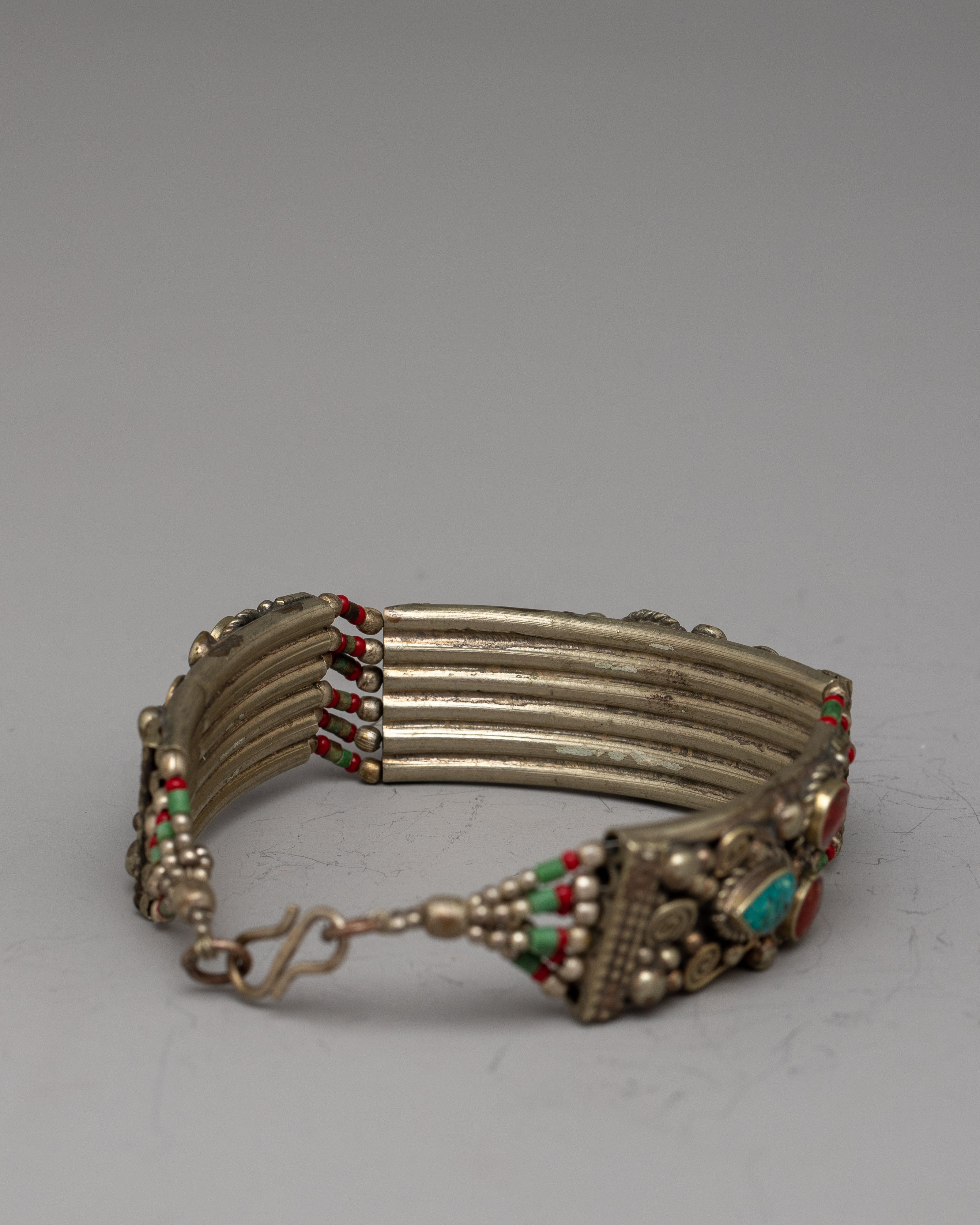 Tibetan Stone Bracelet | Infused with Spiritual Essence and Timeless Beauty