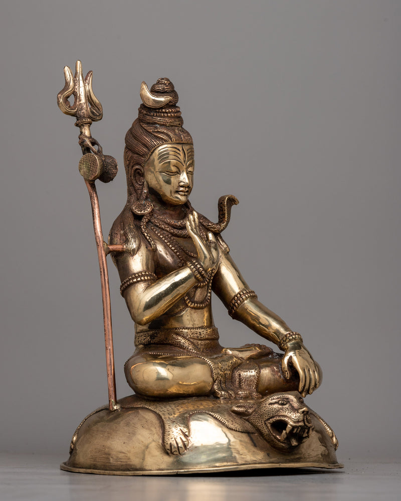 Statue Lord Shiva | Radiating Strength and Spiritual Grace