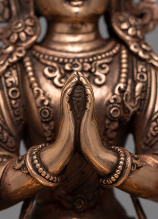 Statue of Chenrezig | Radiating Divine Compassion and Loving-Kindness