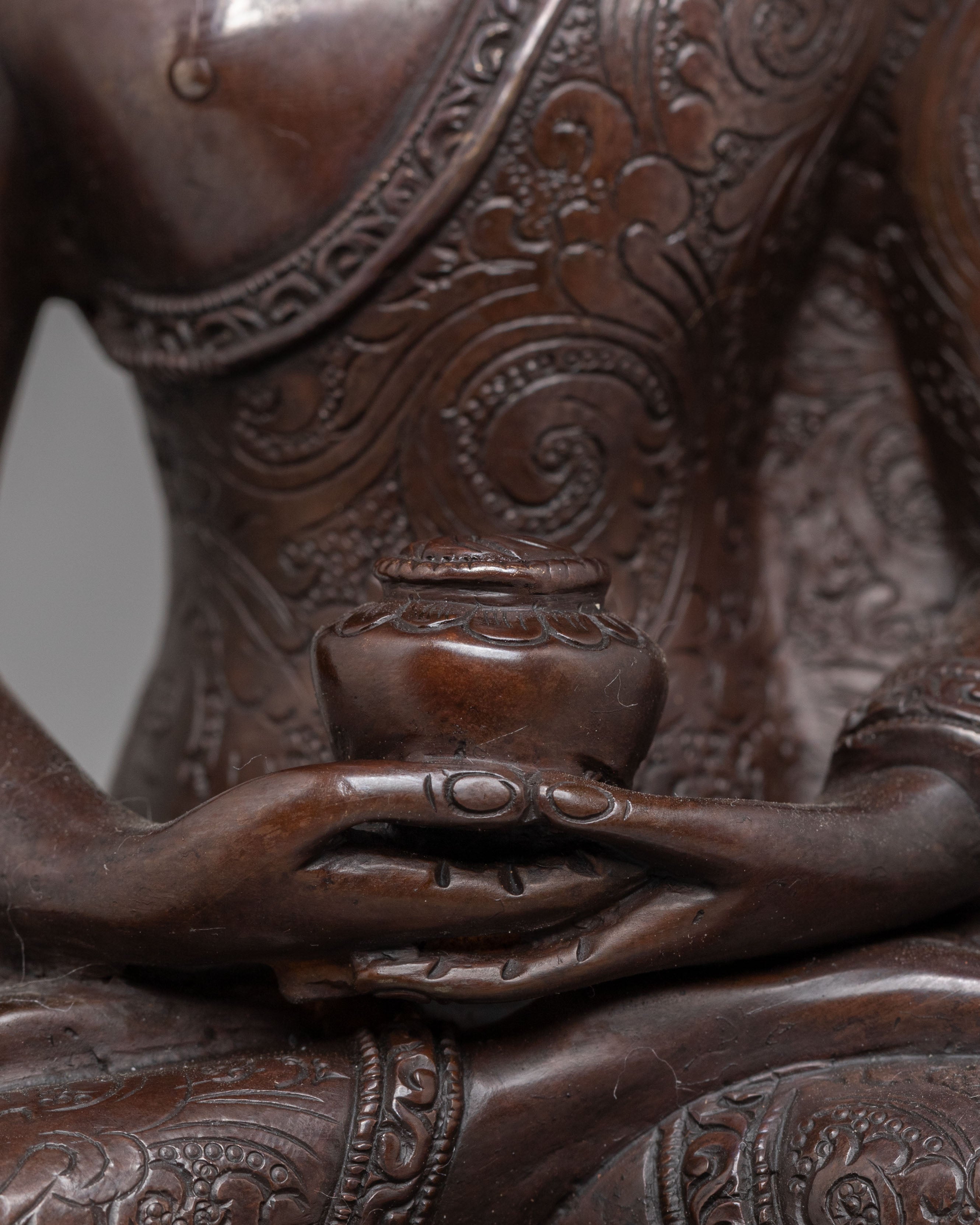 Amitabha Buddha Sculpture for Spirituality | Handmade in Nepal