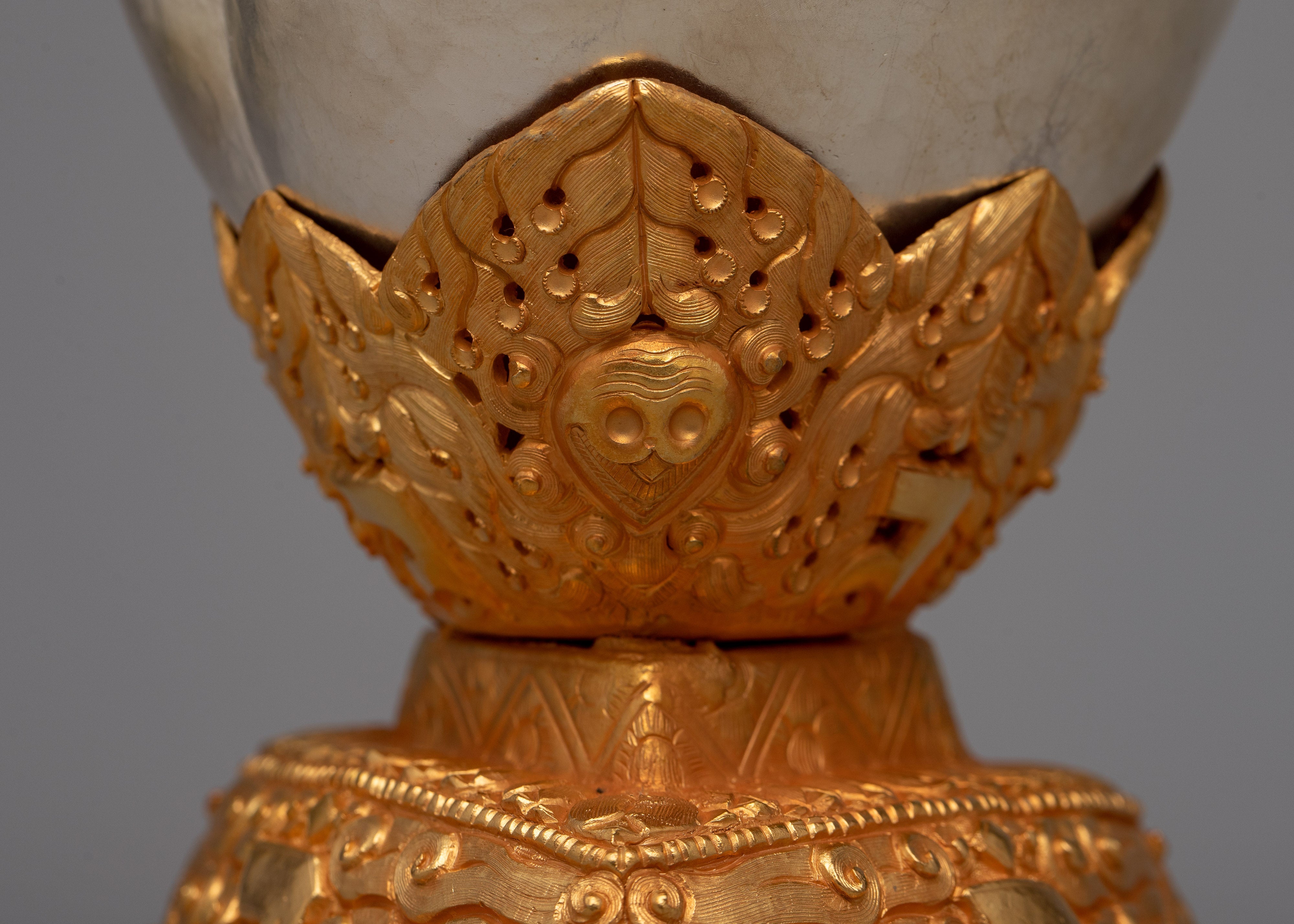 Tibetan Ritual Kapala | Symbol of Sacred Offering and Spiritual Rituals