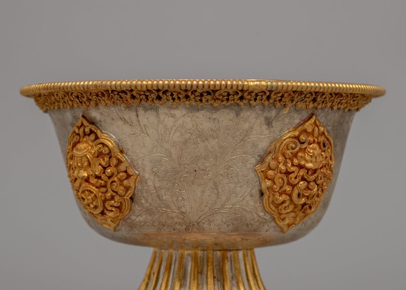 Buddhist Water Offering Bowls | Crafted for Sacred Rituals and Reverence in Buddhist Tradition