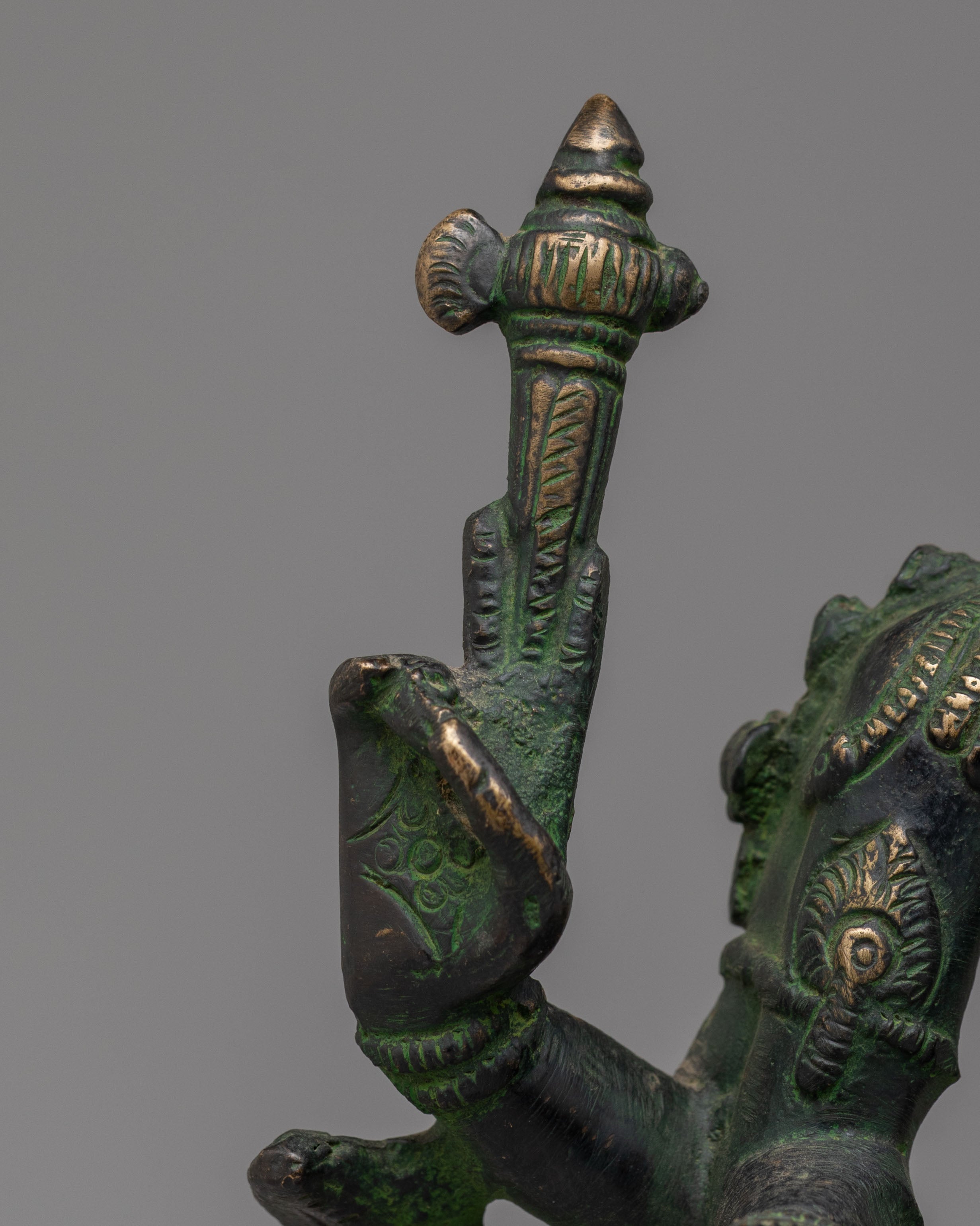 Buddhist Ardhanarishvara Statue | Divine Union of Shiva and Shakti