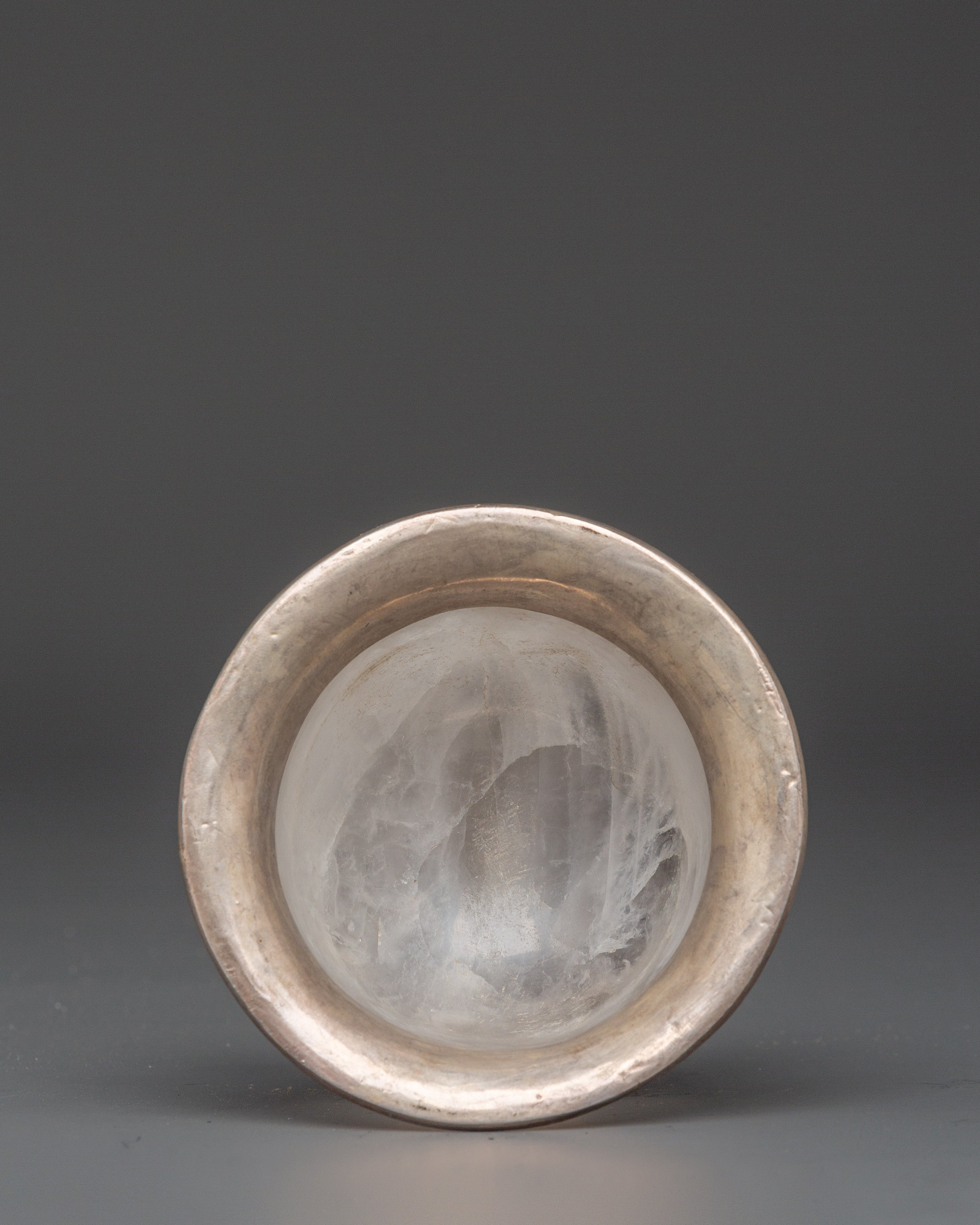 Tibetan Silver Offering Bowl | Spiritual Present | Spiritual Decor