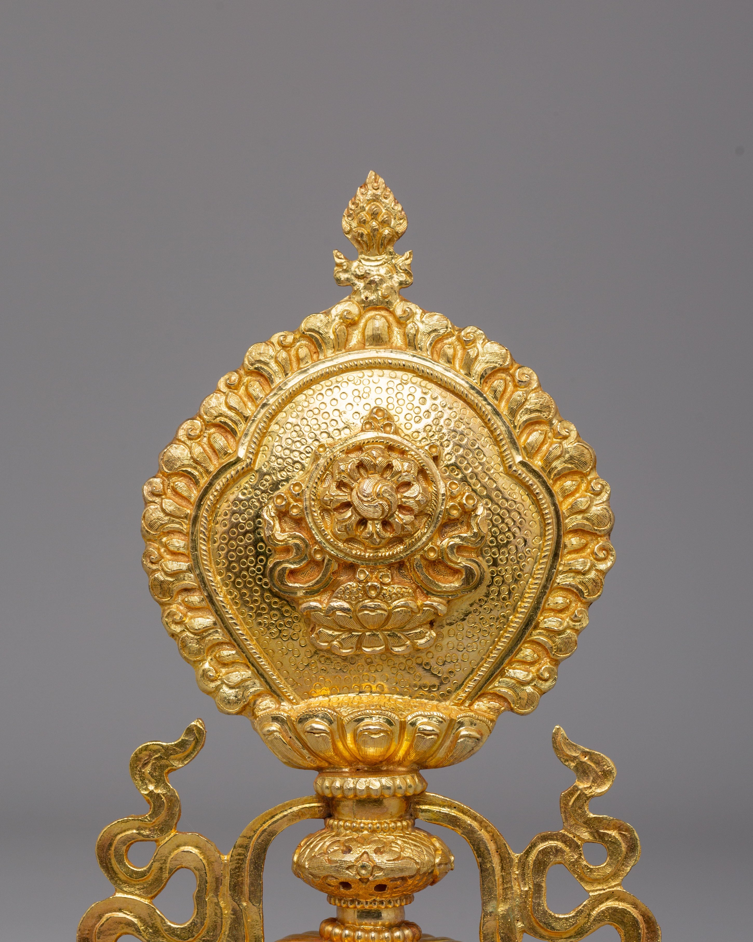 Traditional Eight Auspicious Symbol Set | Sacred Buddhist Altar Decor