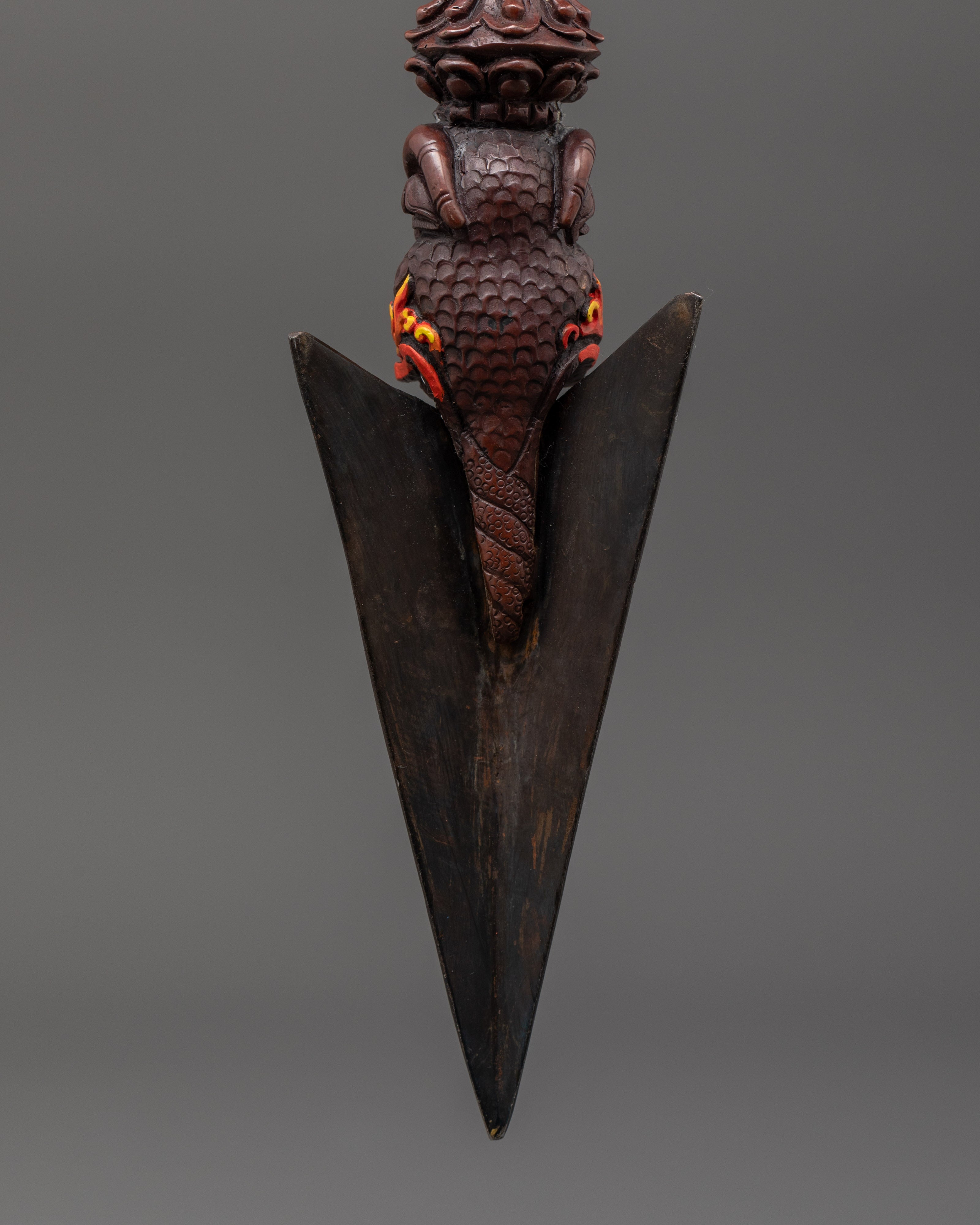 Tibetan Vajrakilaya Ritual Dagger | Handcrafted Tantric Phurba