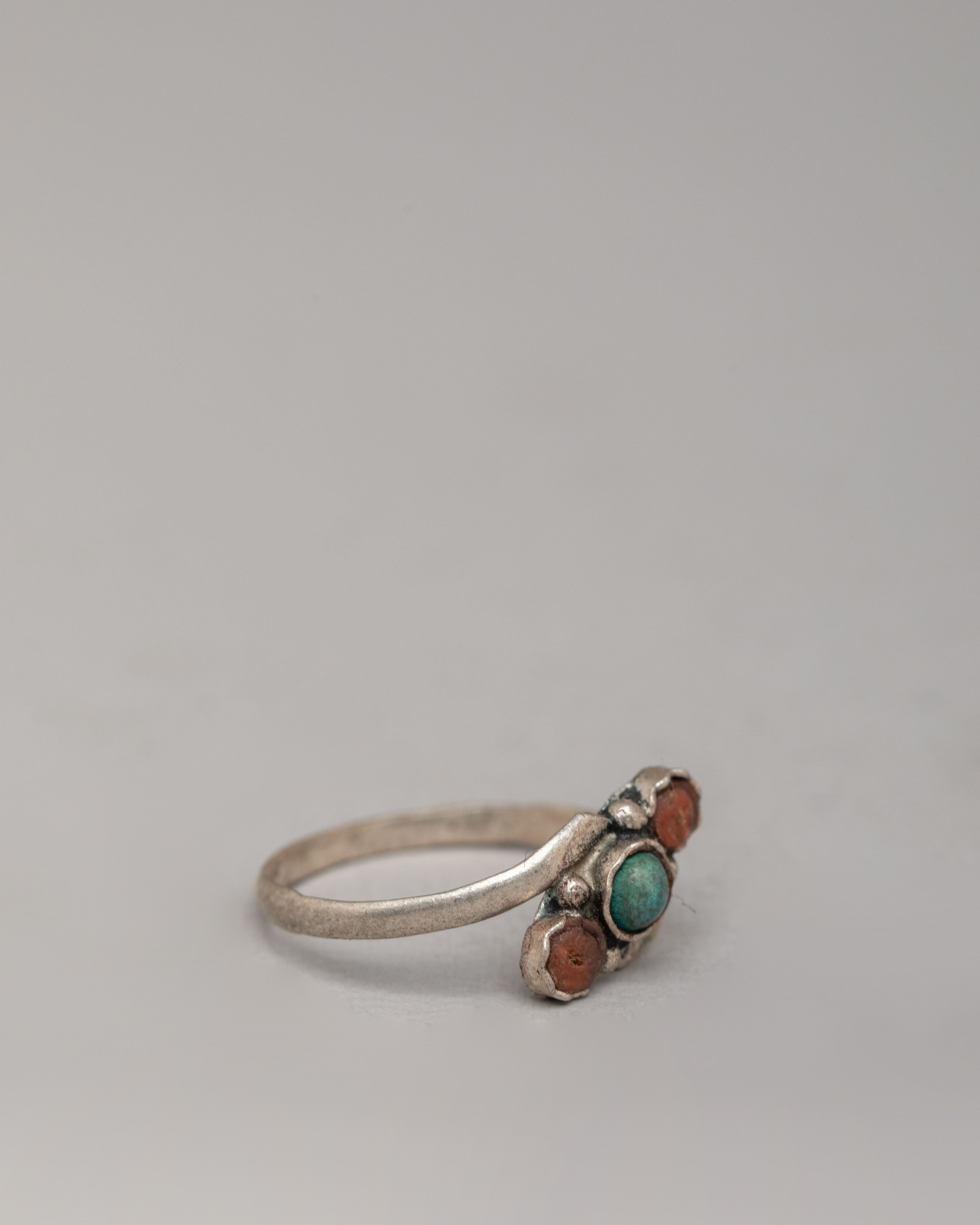 Natural Stone Ring Set | Handcrafted Natural Stone Rings