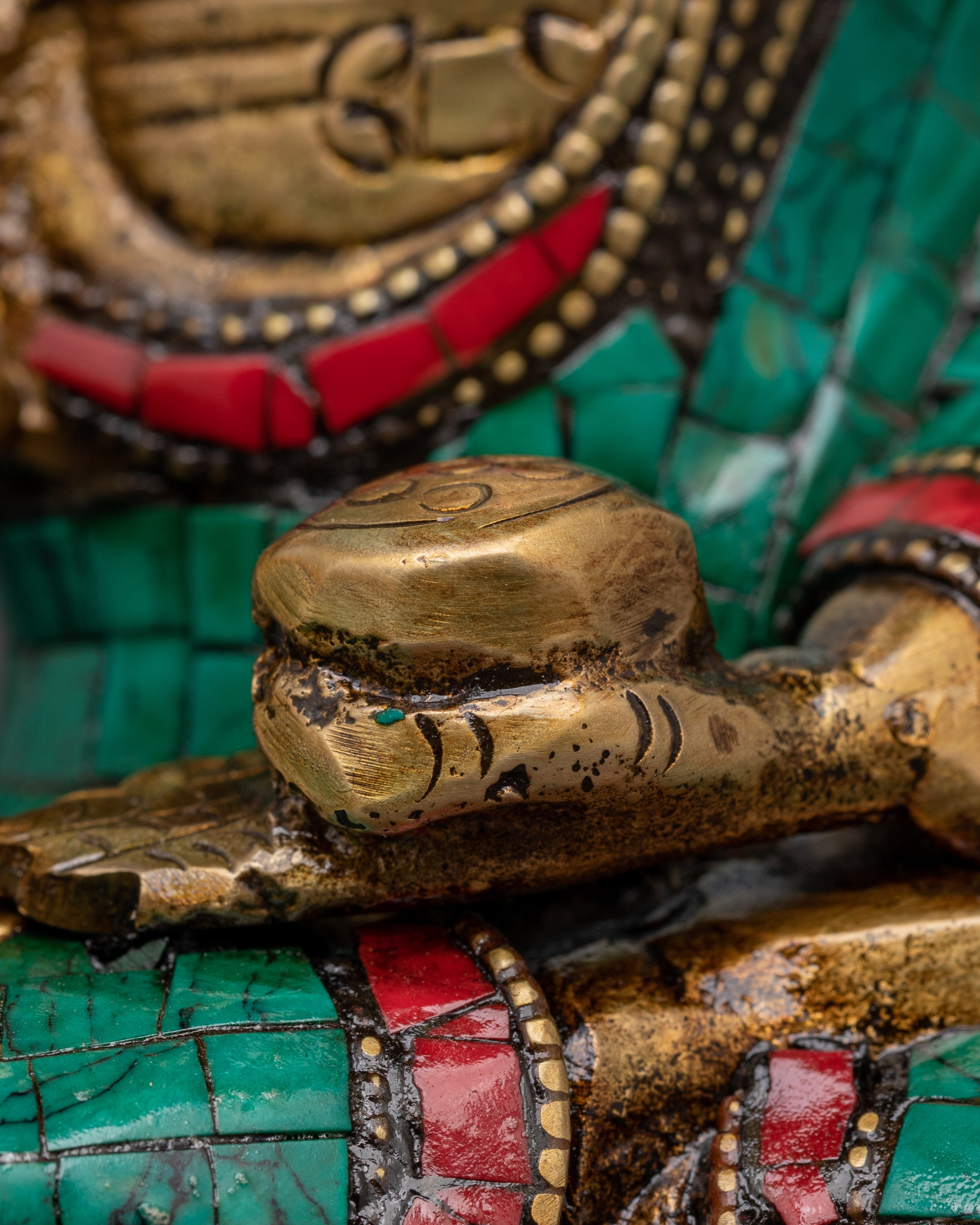 Shakyamuni Buddha Brass Statue | Enlightenment Symbol