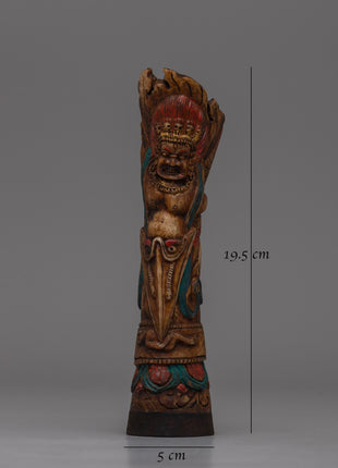 Handcrafted Mahakala Statue | Guardian of Tibetan Buddhism