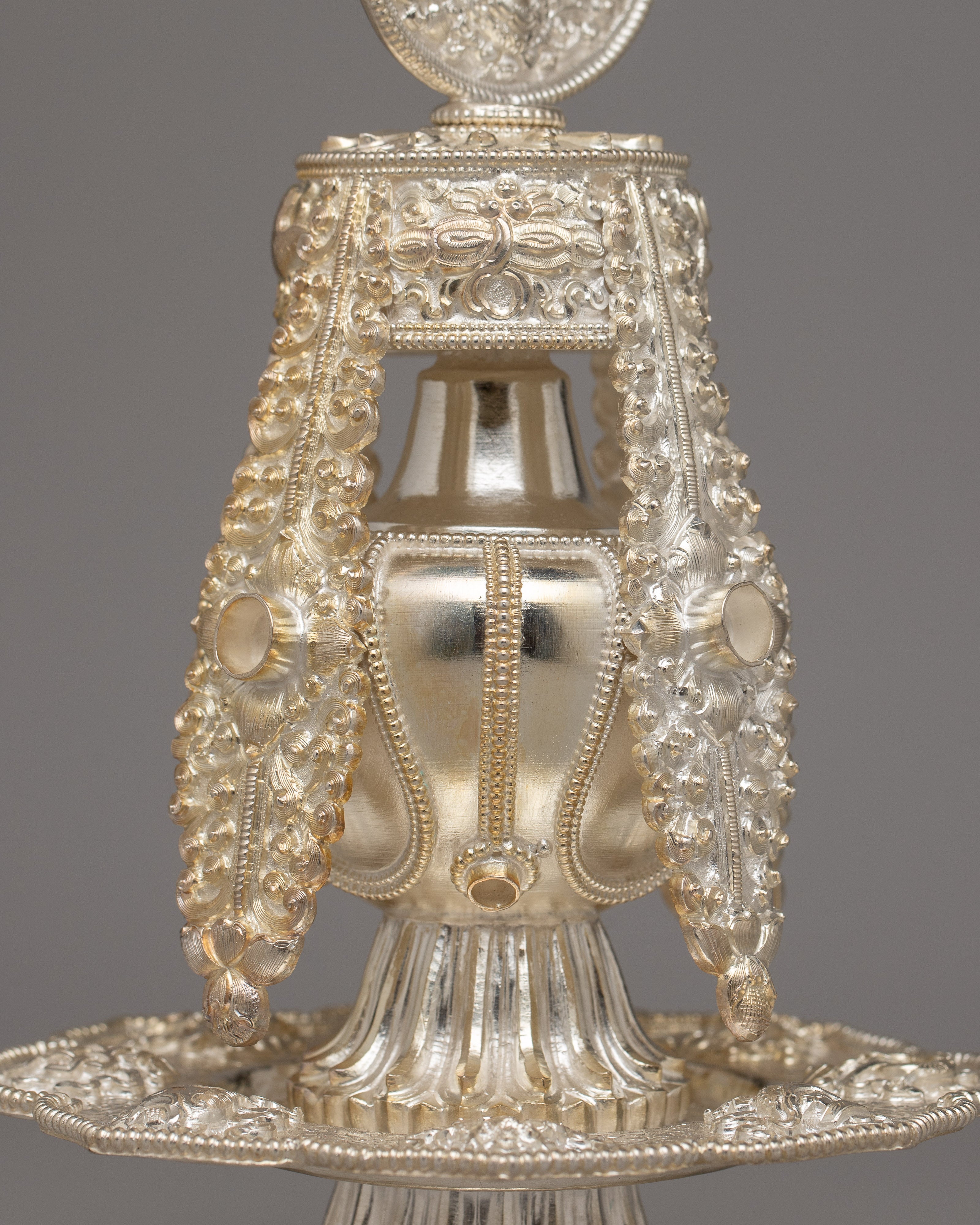 Long Life Ritual Vase | Symbolizing Spiritual Purity and Divine Blessings in Traditional Practices