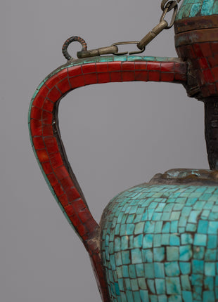 Gem Stone Tea Pot | Handmade Buddhist Pot