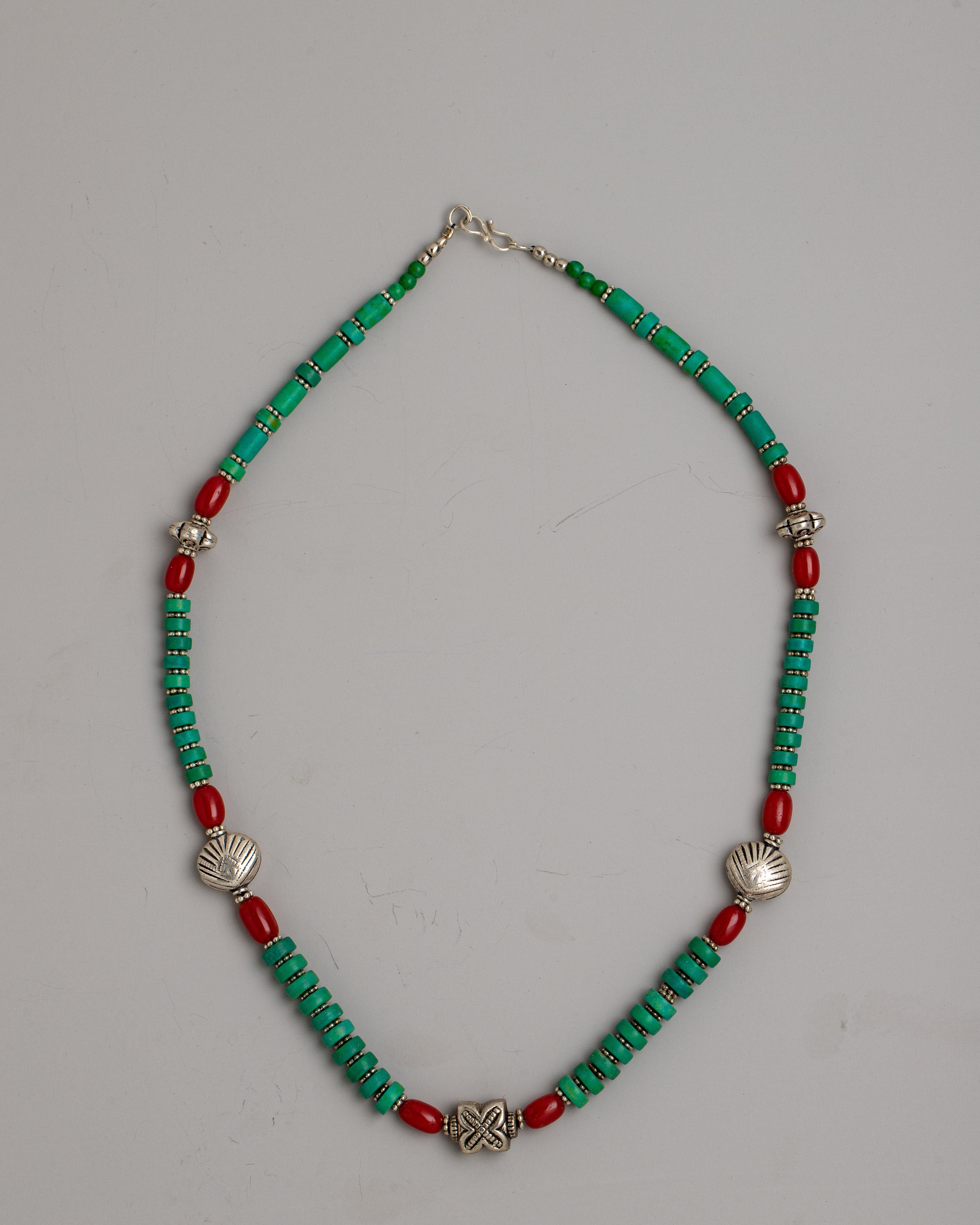 Tibetan Tibet Silver Necklace | Embrace Authentic Himalayan Craftsmanship