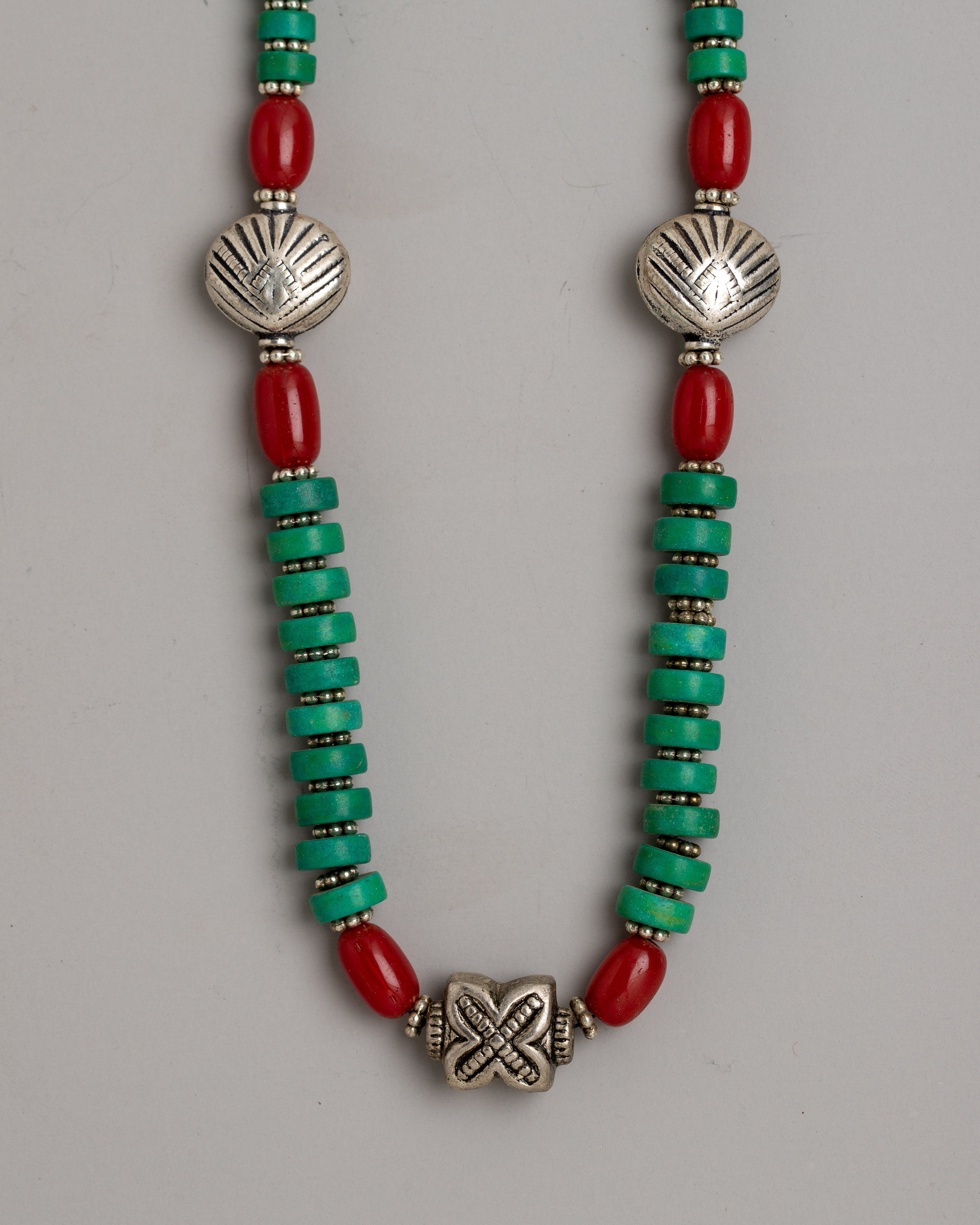 Tibetan Tibet Silver Necklace | Embrace Authentic Himalayan Craftsmanship
