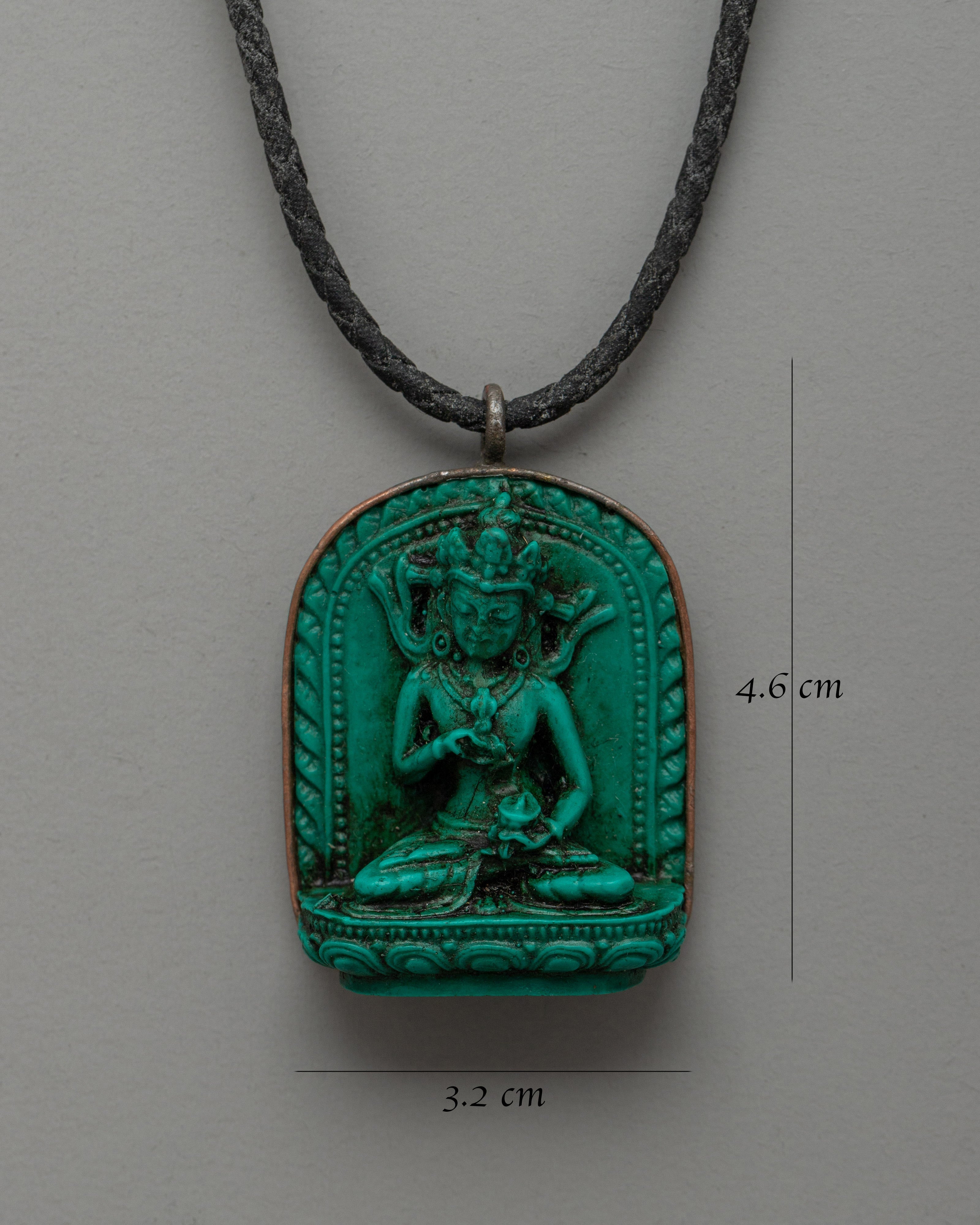 Spiritual Vajrasattva Pendant | Locket for Wisdom, Enlightenment