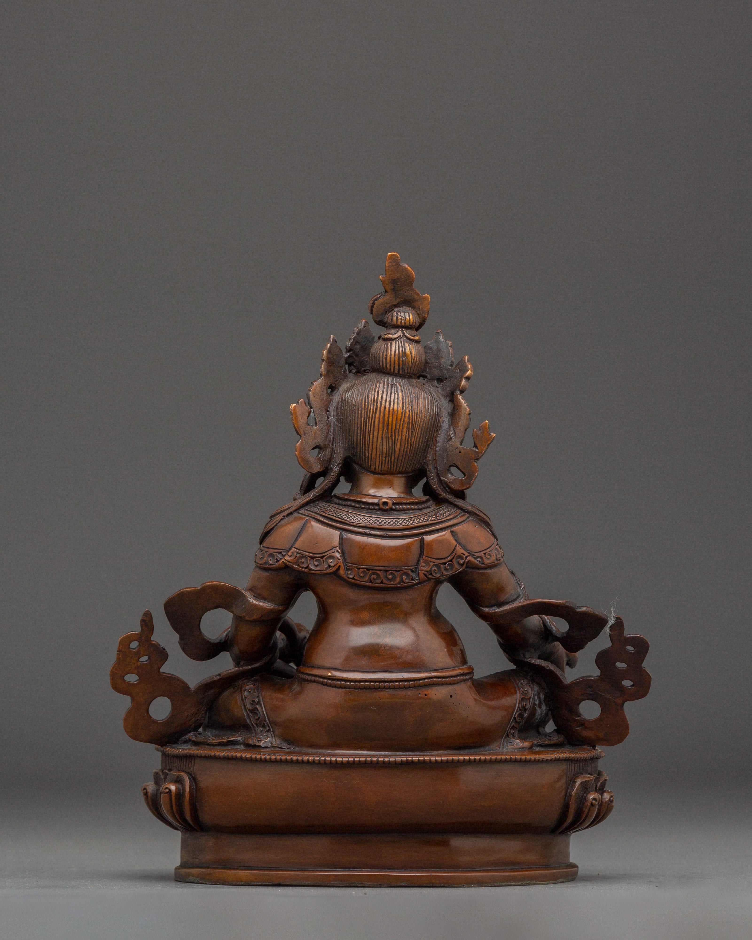 Dzambhala Buddhist Deity Statue | Guardian of Wealth