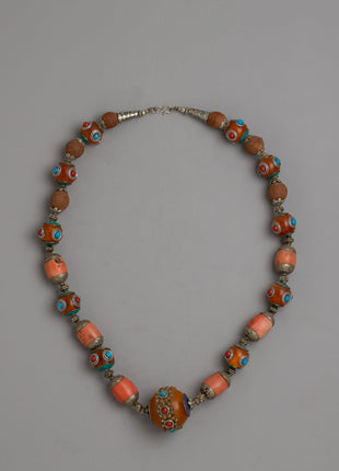 Tibetan Amber Necklace | Embrace Tradition with Unique Elegance
