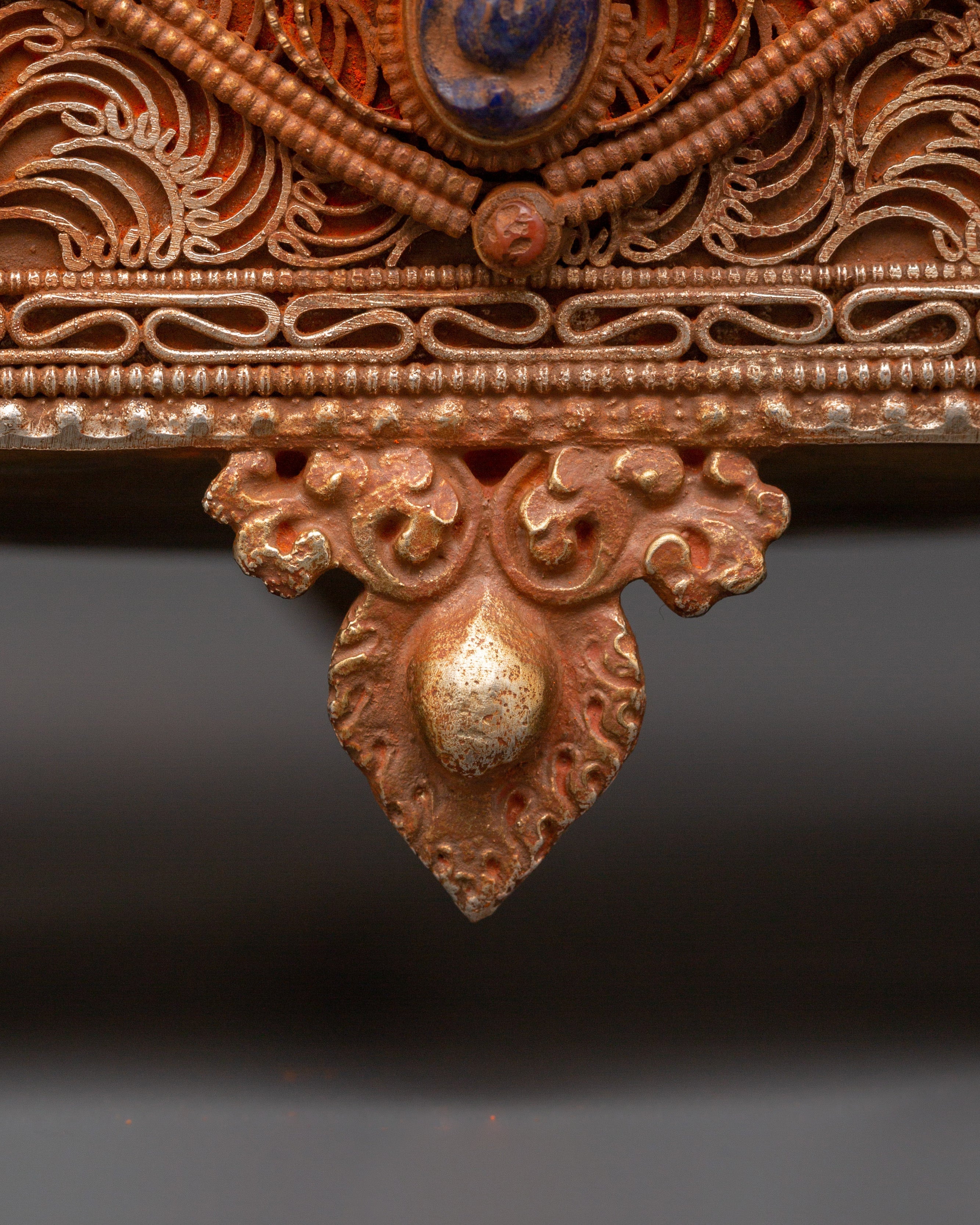 Copper & Gold-Plated Treasure Box | Handcrafted Keepsake Storage