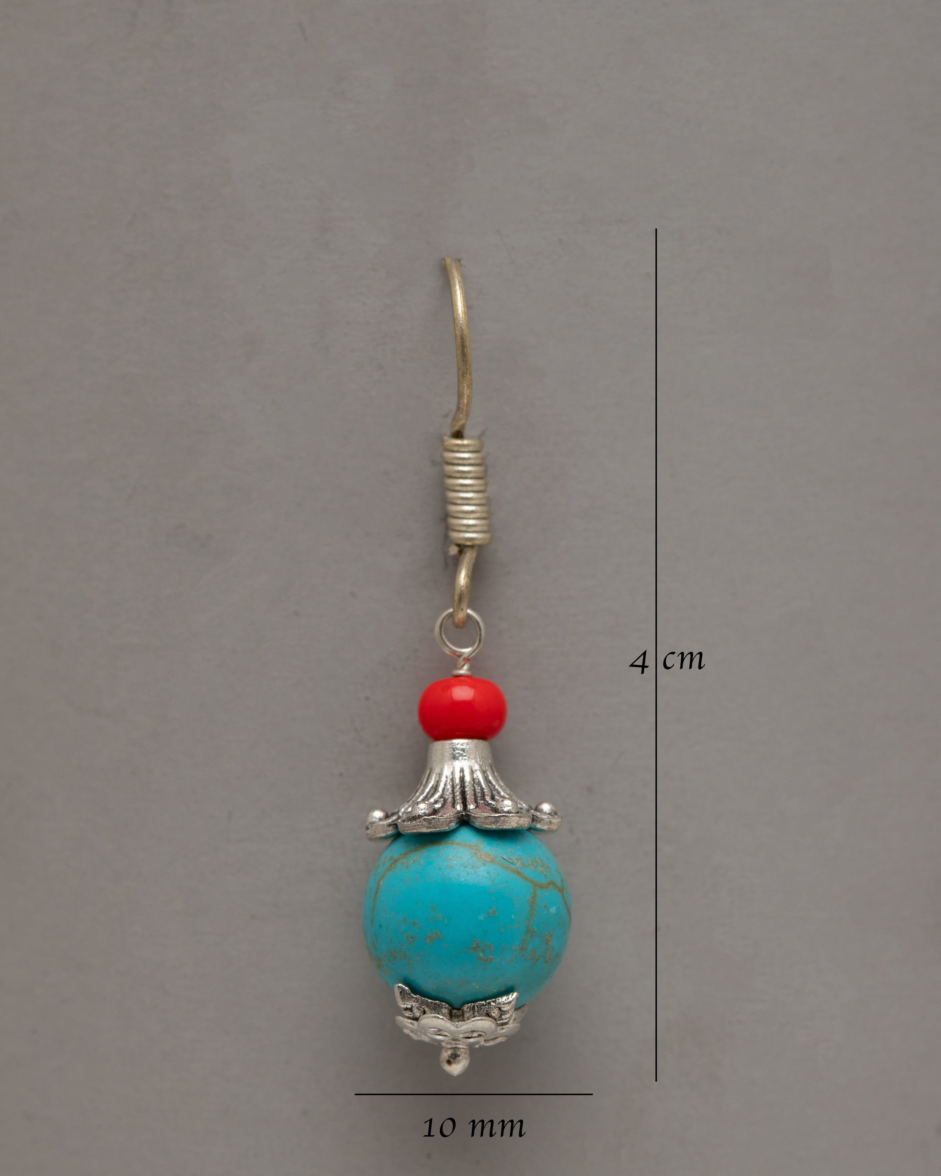 Tibetan Jewelry Earrings | Infused with Cultural Significance and Spiritual Charm