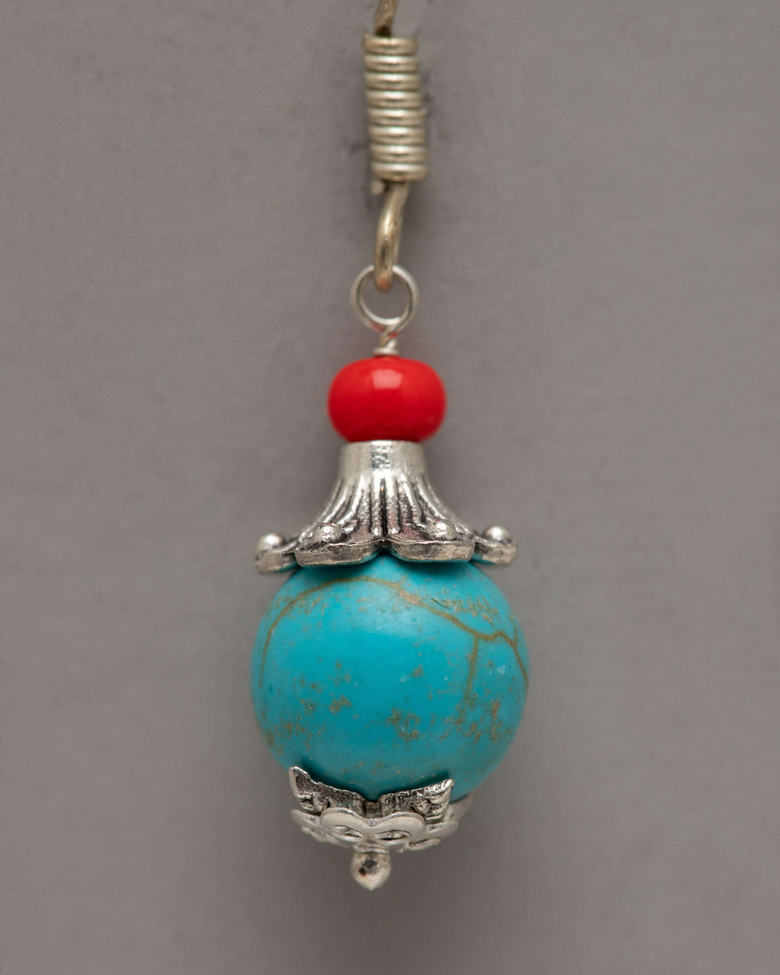 Tibetan Jewelry Earrings | Infused with Cultural Significance and Spiritual Charm