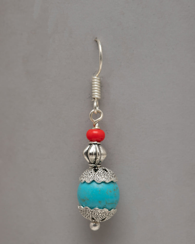 Dangle Turquoise Earrings | Exquisite Jewelry Showcasing the Natural Beauty