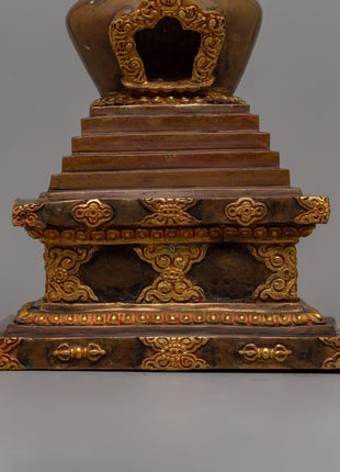 Enlightenment Chhyorten Buddhist Artifact | Buddhist Treasure of Spiritual Awakening