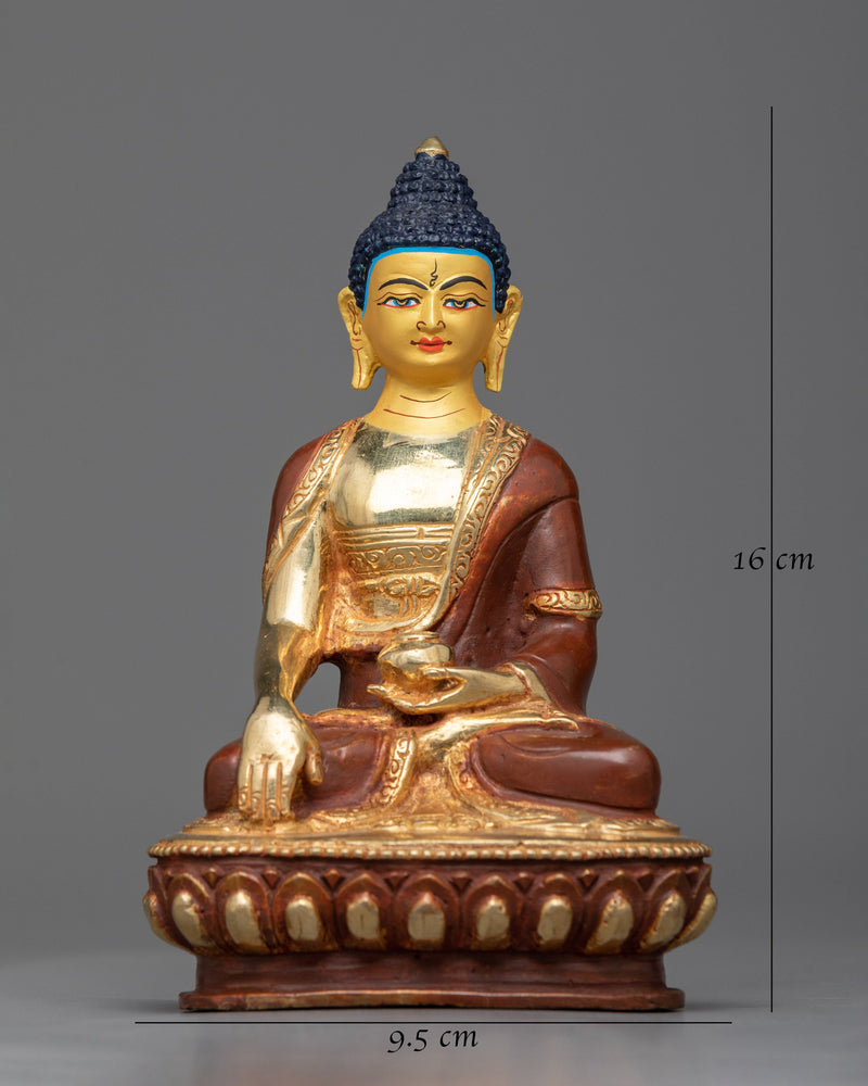 Shakyamuni Buddha Mantra Practice Statue | Channeling Divine Wisdom and Inner Harmony