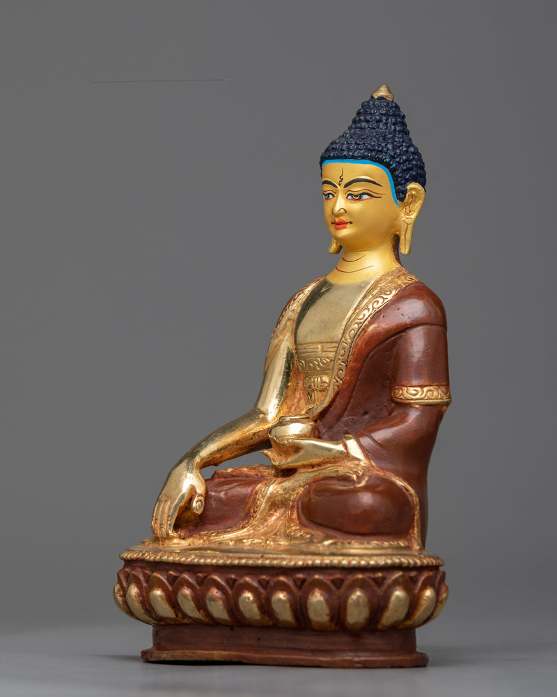 Shakyamuni Buddha Mantra Practice Statue | Channeling Divine Wisdom and Inner Harmony