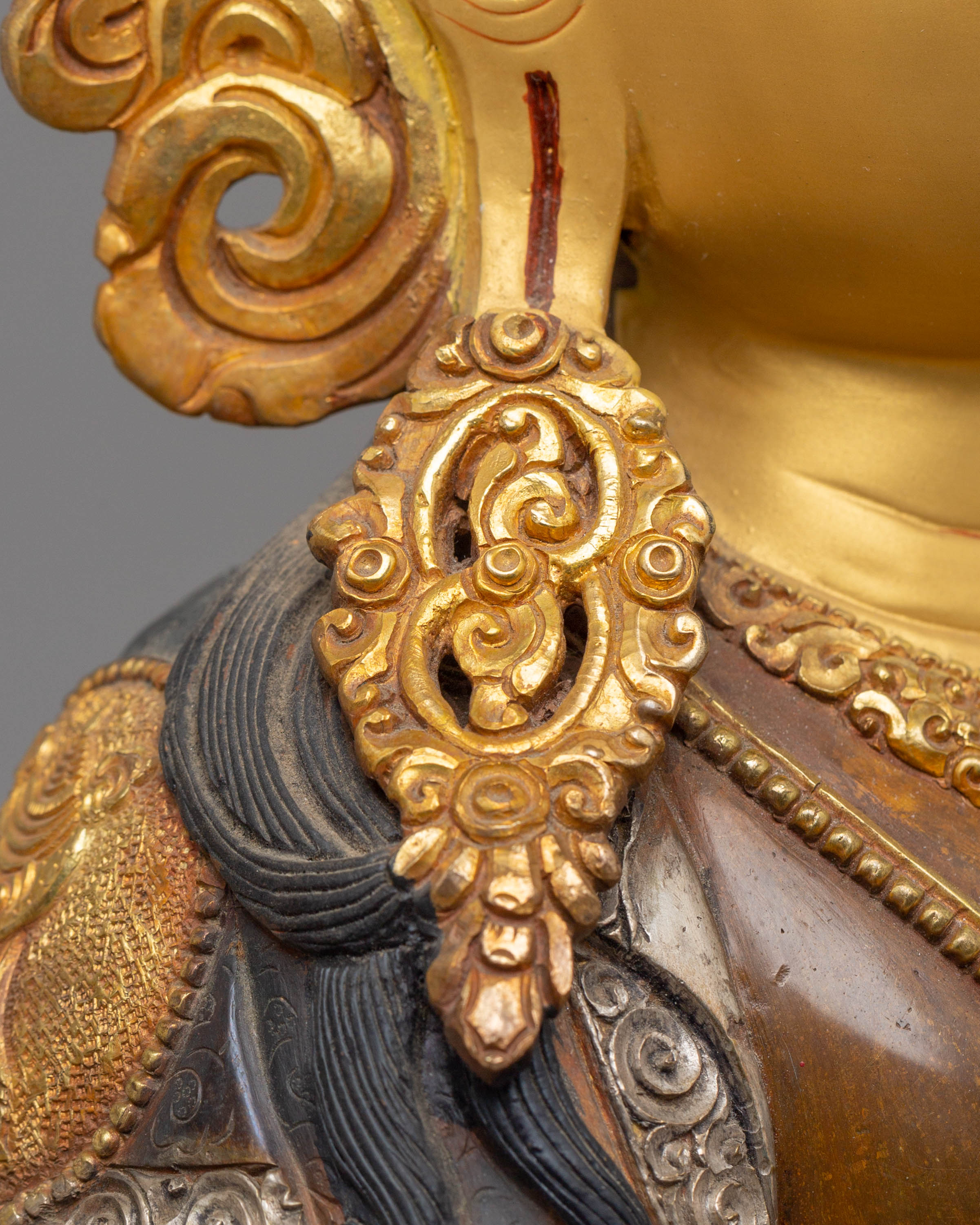 Handcrafted Buddhist Chenrezig Statue | Tibetan Buddhist Deity
