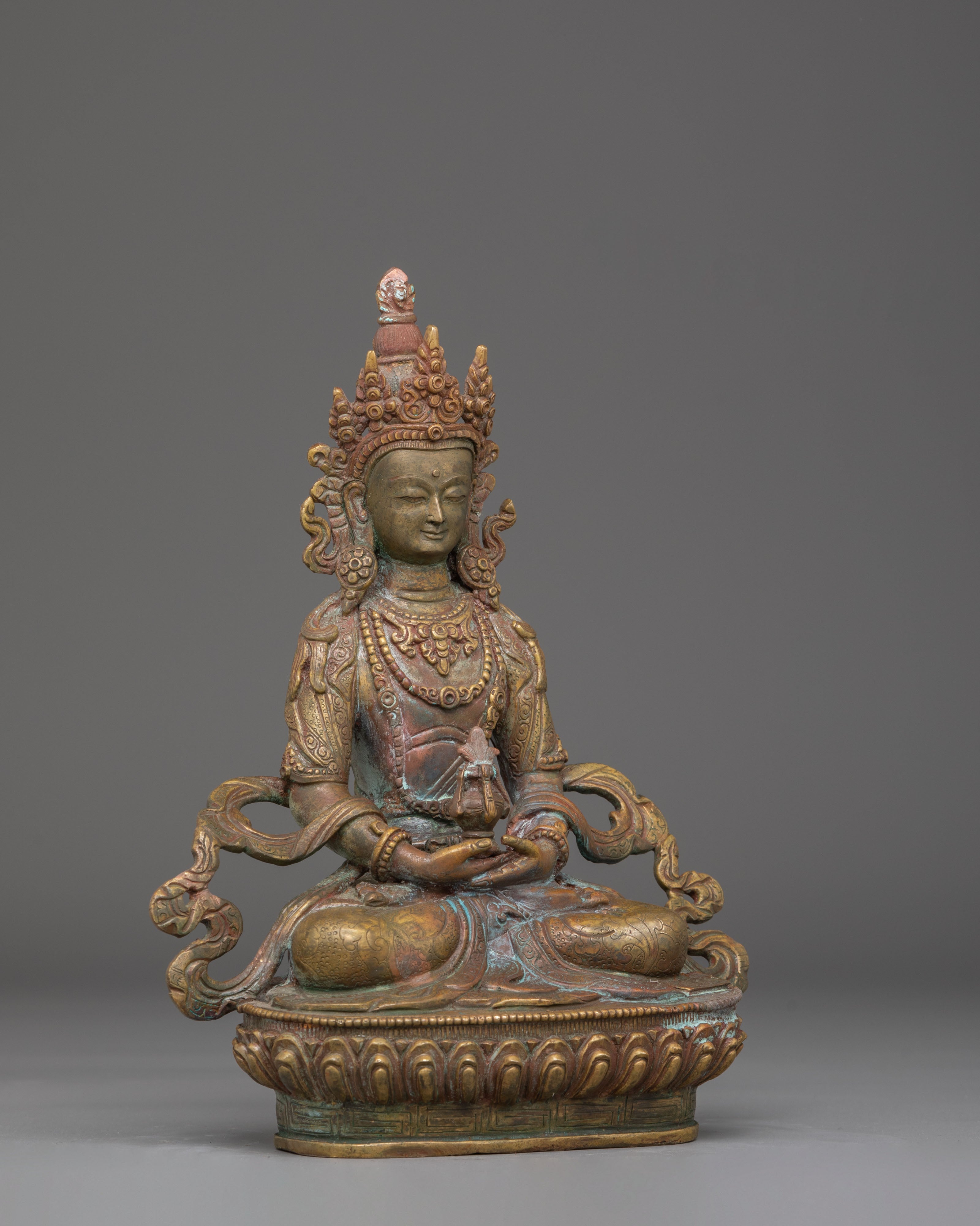 Handcrafted Amitayus Decor Figurine | Buddha of Infinite Life