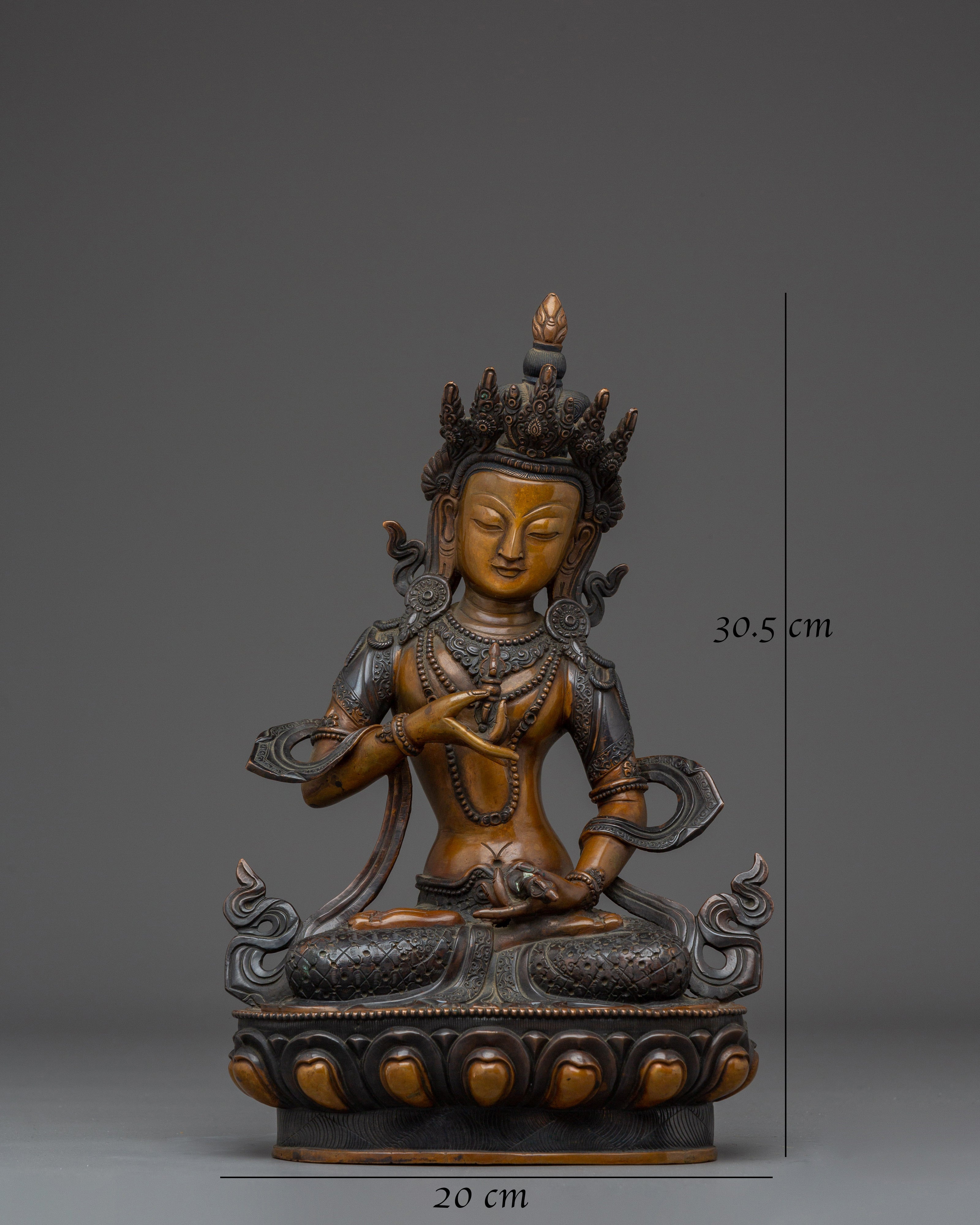Vajrasattva Buddhist Deity Statue | Tibetan Deity of Purification & Healing