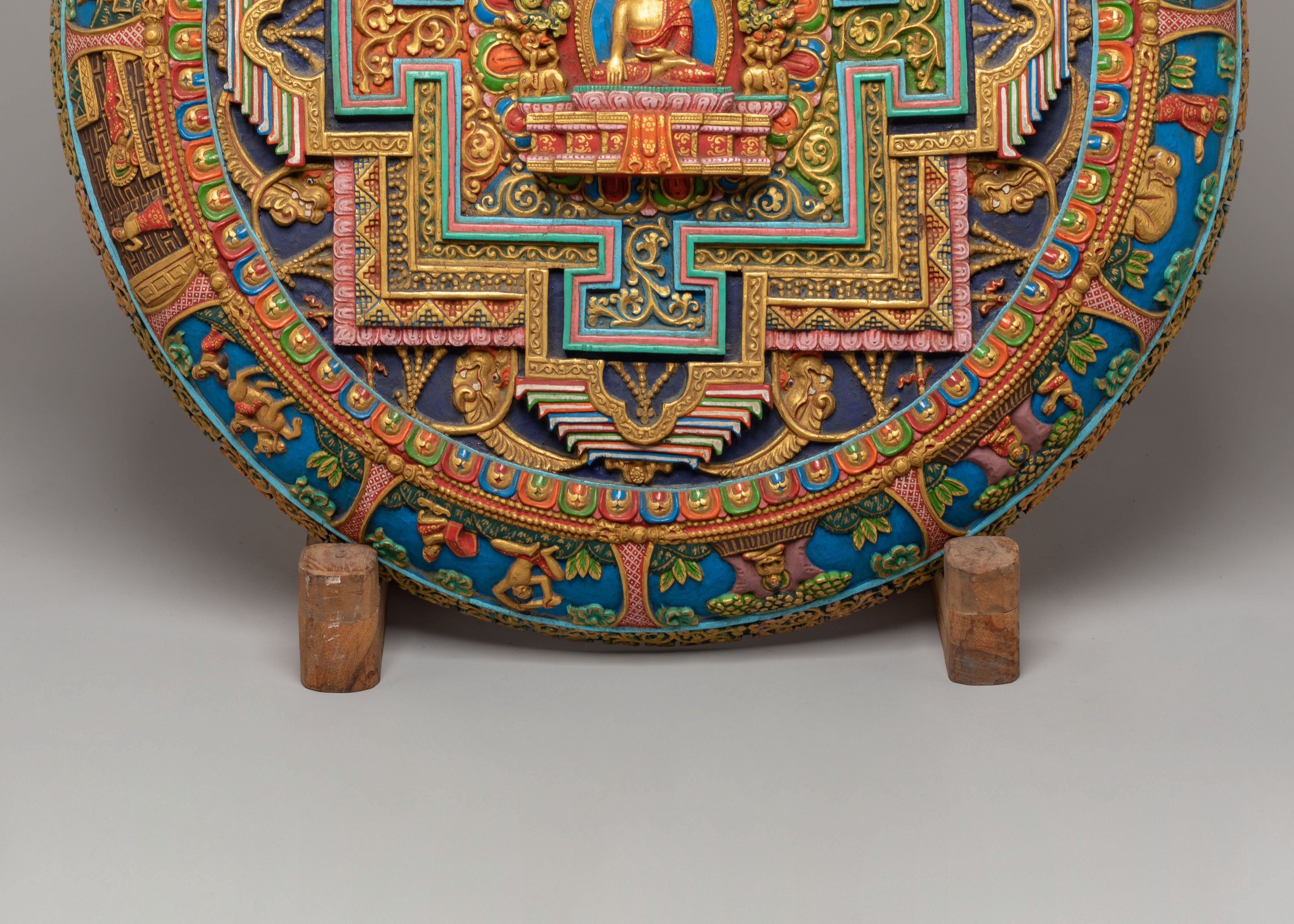 Historical Shakyamuni Buddha Mandala | Sage of the Shakya Clan