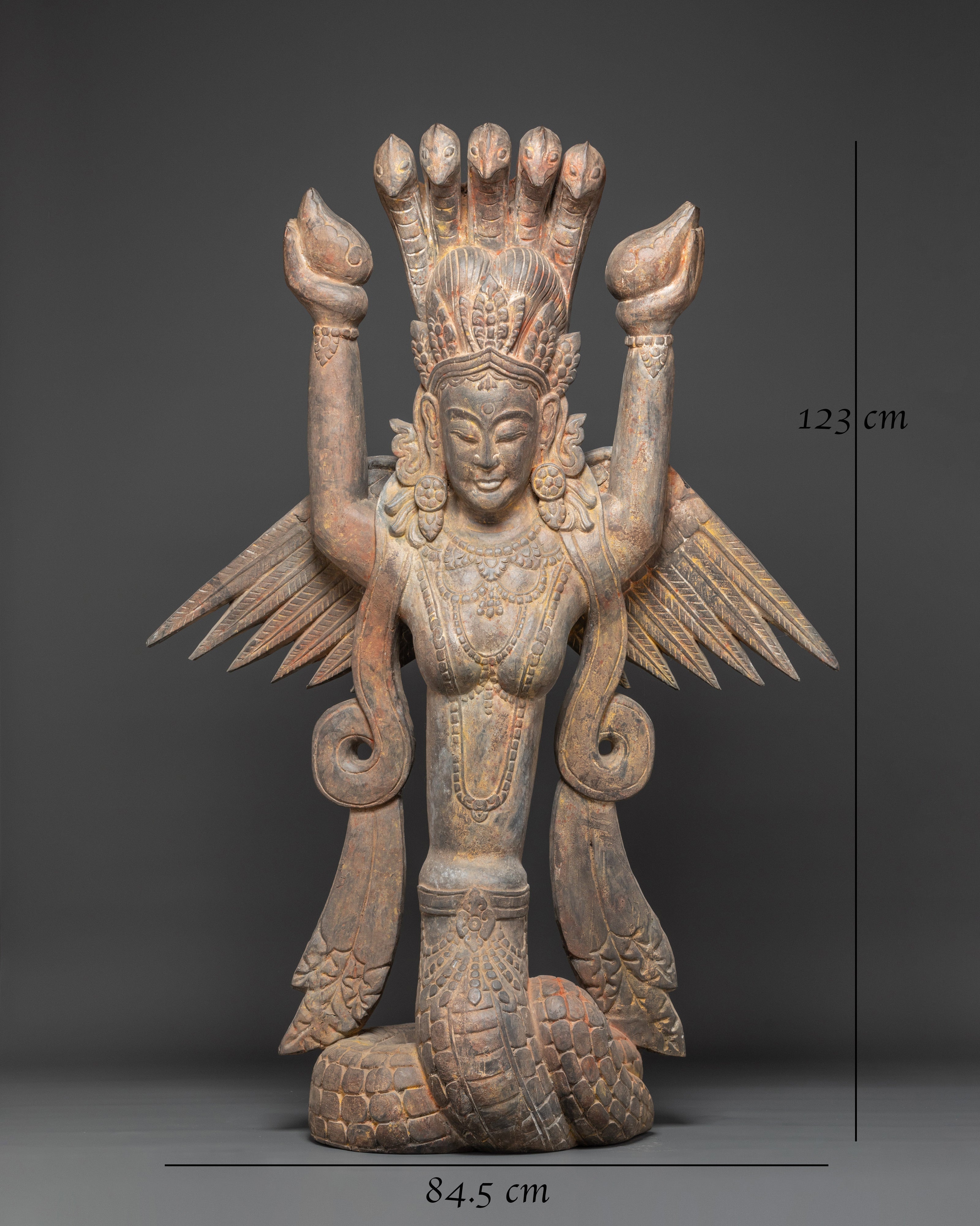 Tibetan Goddess Naagkanya Statue | Symbol of Protection and Divine Energy