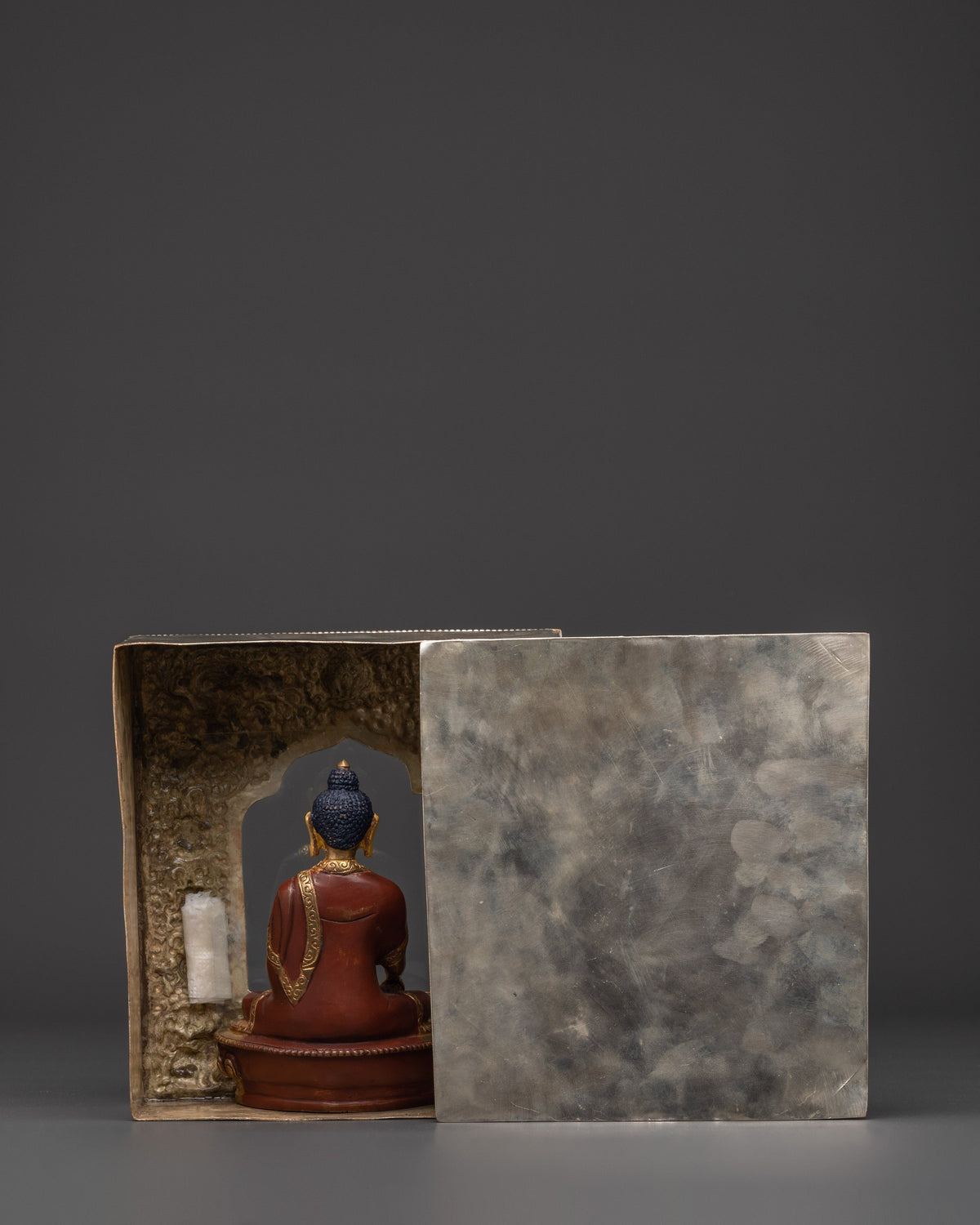 Himalayan Ghau Box with Buddha | Himalayan Home Decor