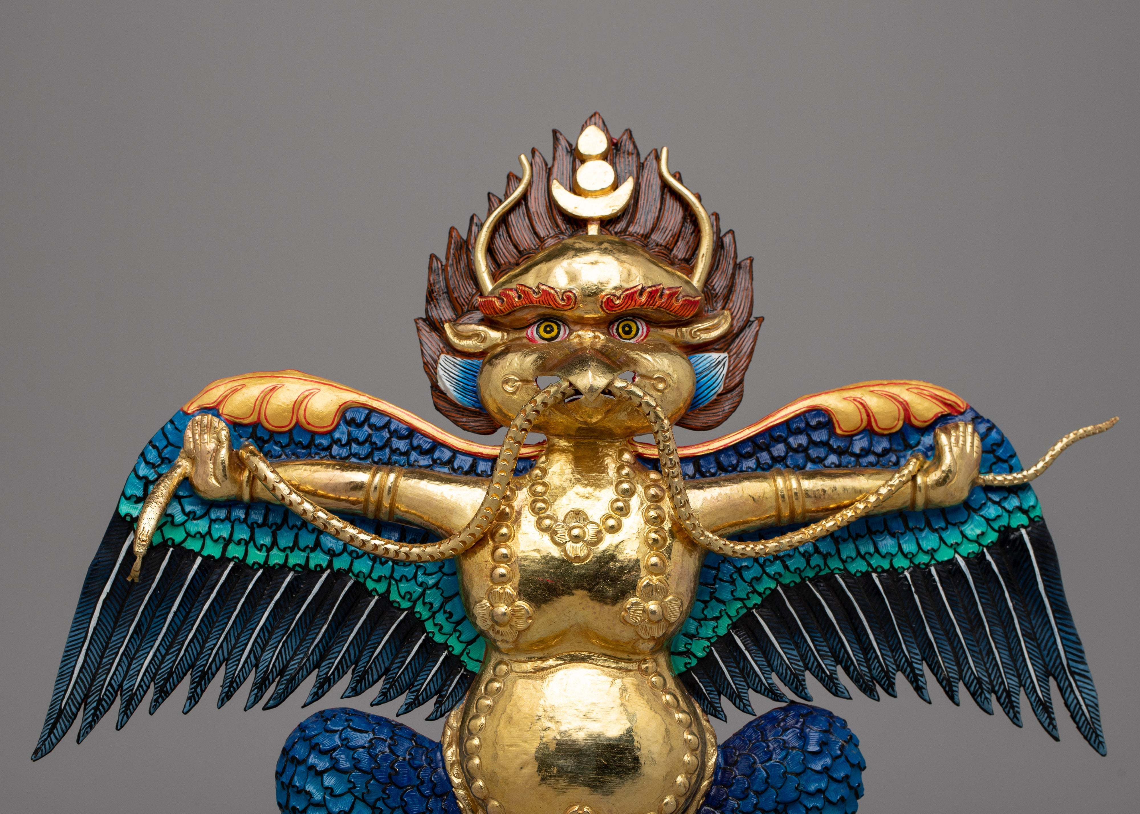 Garuda Wall Hanging Decor | Symbol of Protection and Spiritual Power