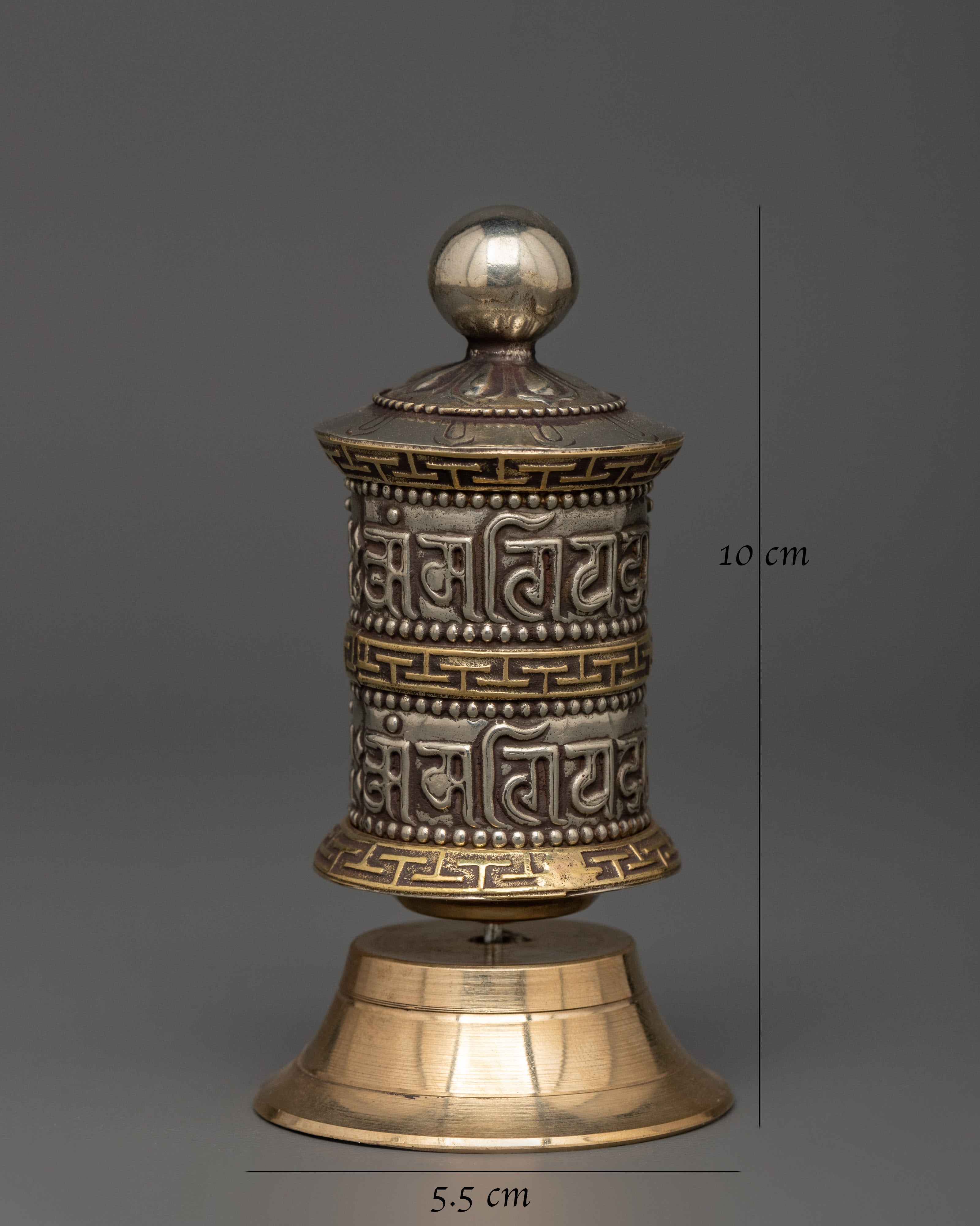 Mini Tibetan Prayer Wheel | Meditation & Spiritual Decor