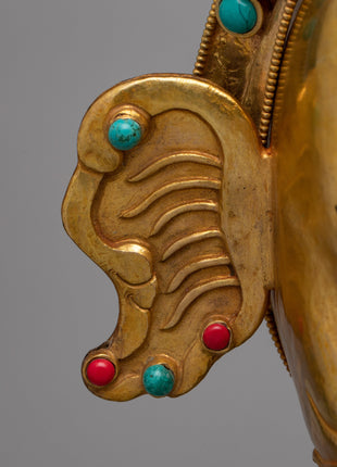 Ganesha Face Wall Hanging | Artistic Decor Infused with Spiritual Symbolism