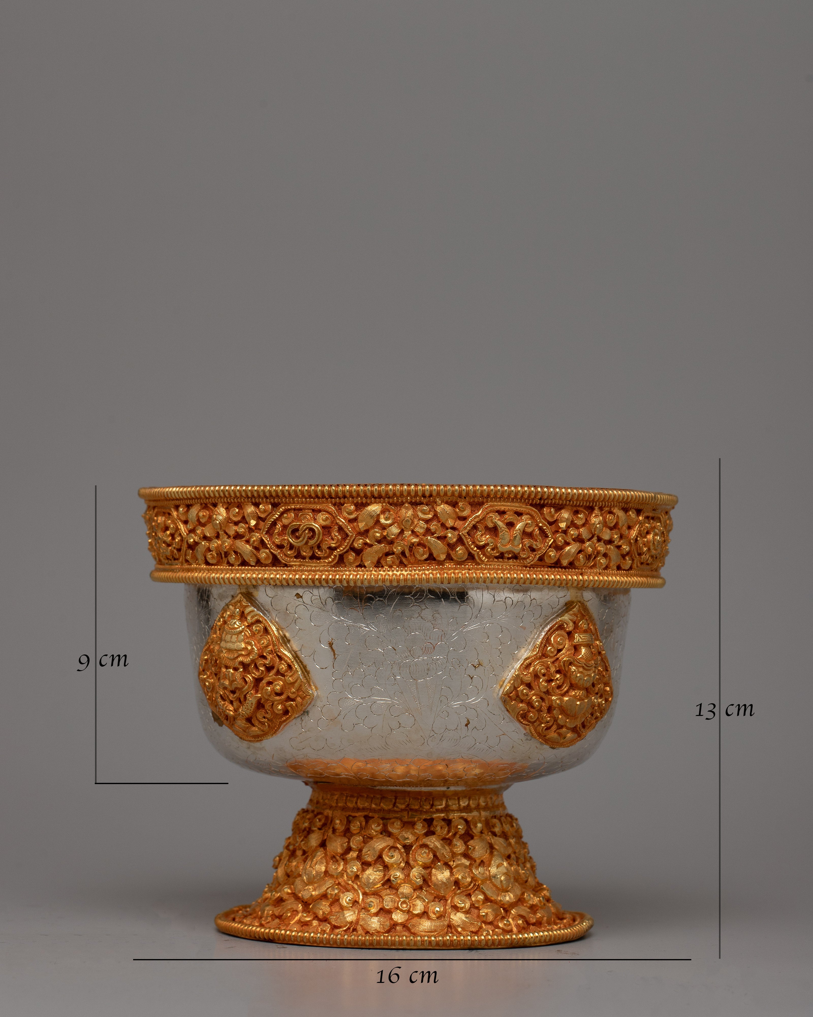 Buddhist Offering Bowl Set | Sacred Vessels for Spiritual Devotion and Ritual Practice