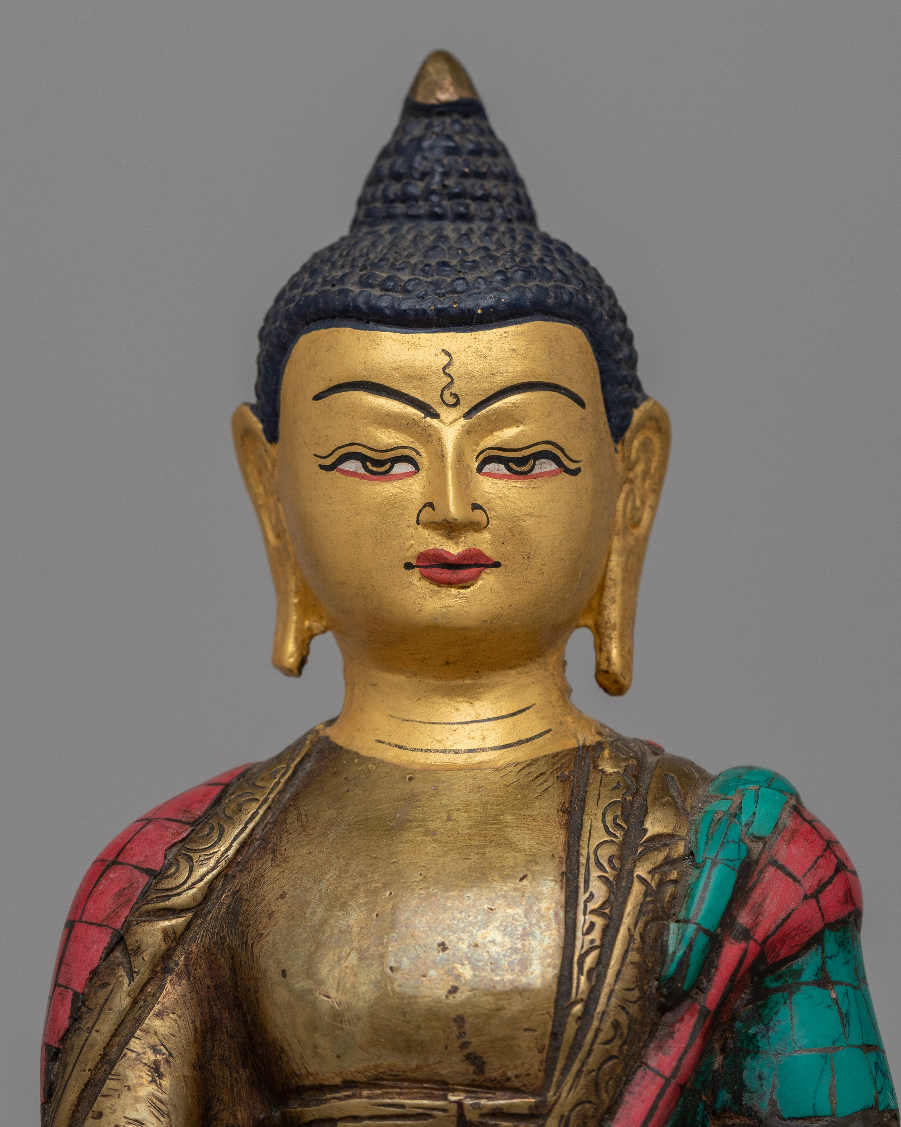 The Happy Buddha - Shakyamuni Buddha Statue | Radiating Joy and Serenity in Your Sacred Space