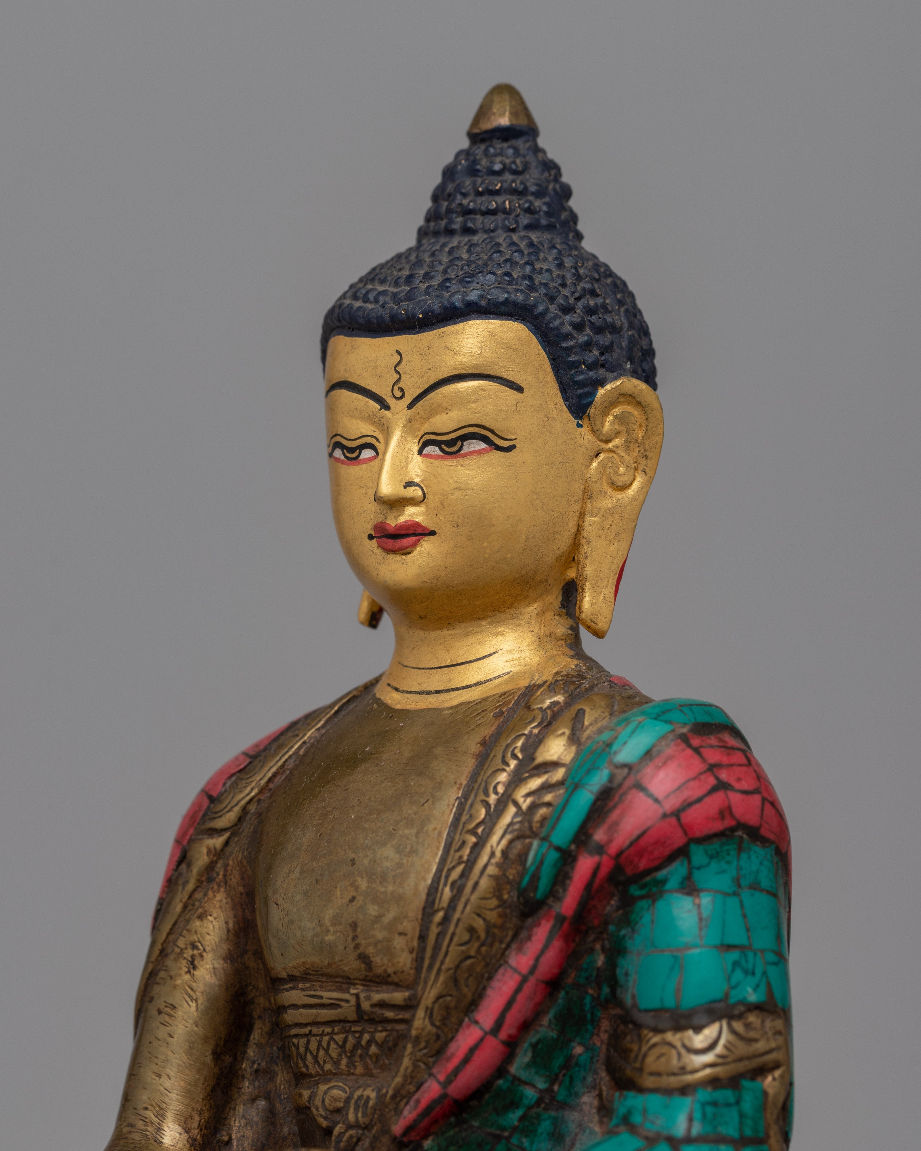 The Happy Buddha - Shakyamuni Buddha Statue | Radiating Joy and Serenity in Your Sacred Space