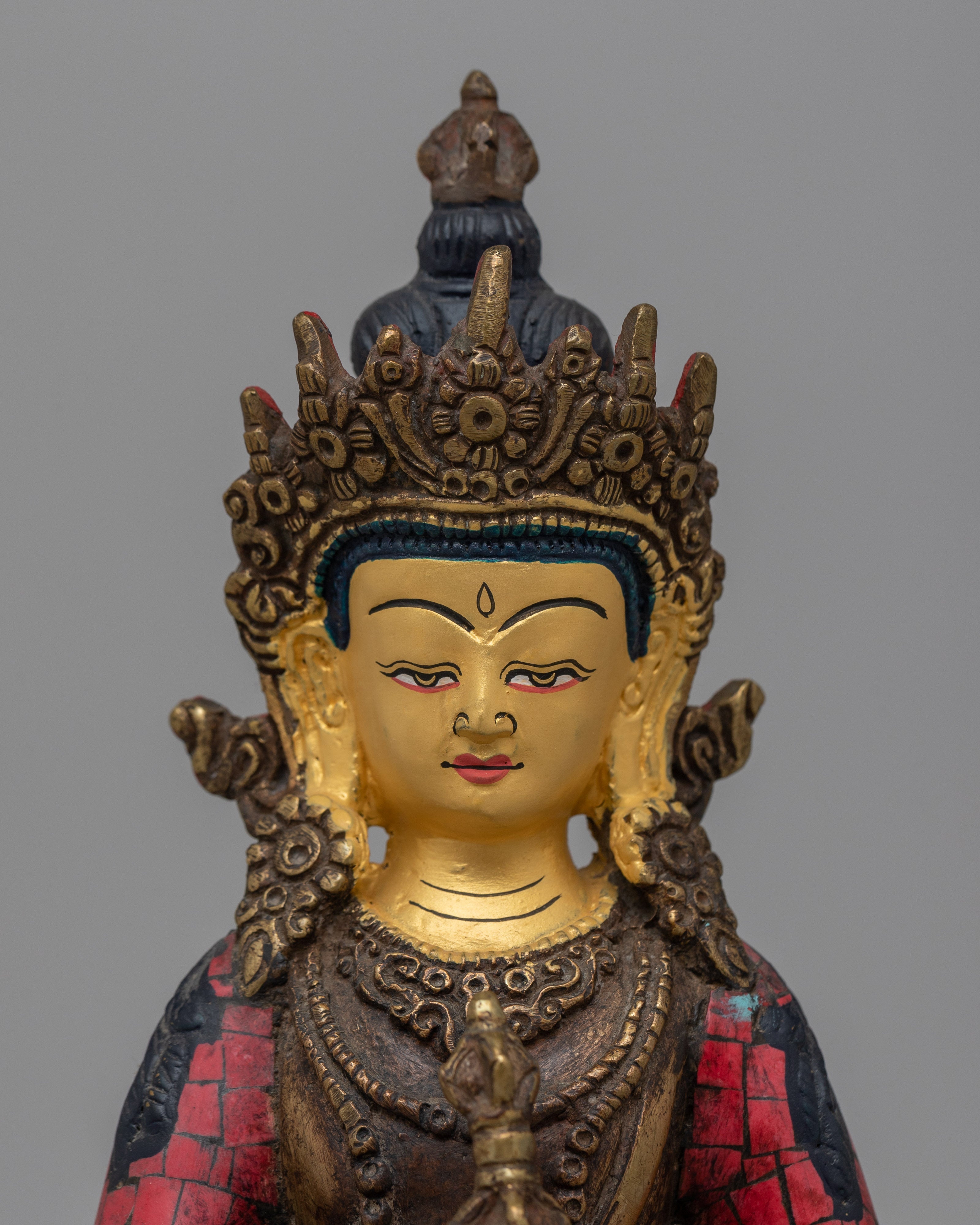 Vajrasattva Practice Statue | Embodying Purity and Enlightenment in Buddhist Tradition